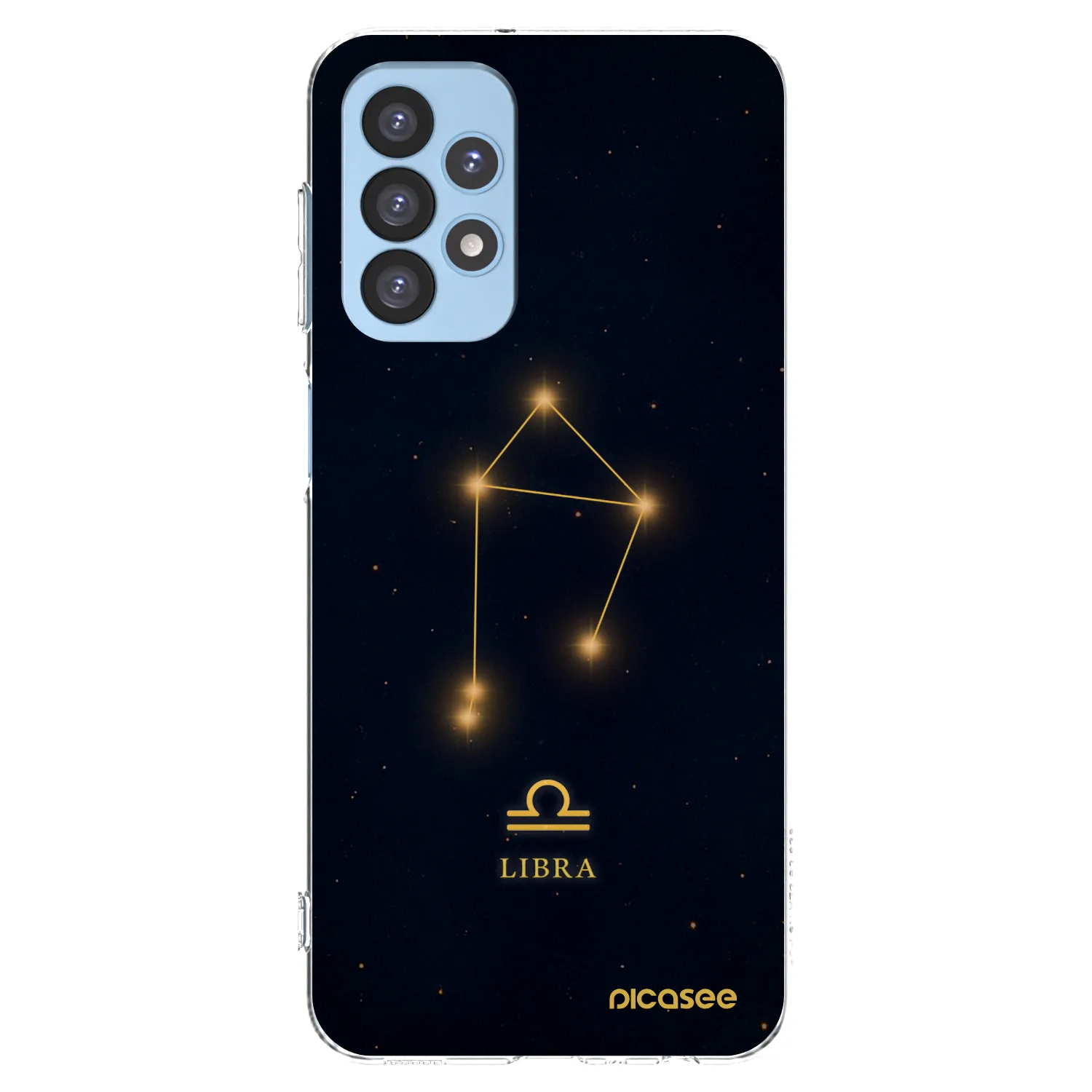 Picasee átlátszó szilikon tok az alábbi mobiltelefonokra Samsung Galaxy A23 A235F 4G - LIBRA