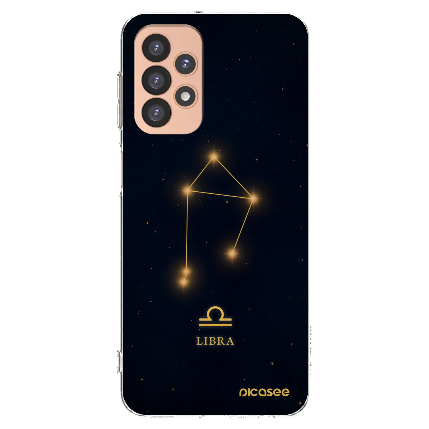 Picasee átlátszó szilikon tok az alábbi mobiltelefonokra Samsung Galaxy A23 A236B 5G - LIBRA