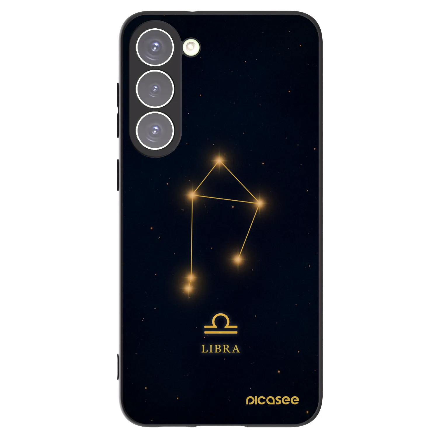 Picasee fekete szilikon tok az alábbi mobiltelefonokra Samsung Galaxy S23+ 5G - LIBRA