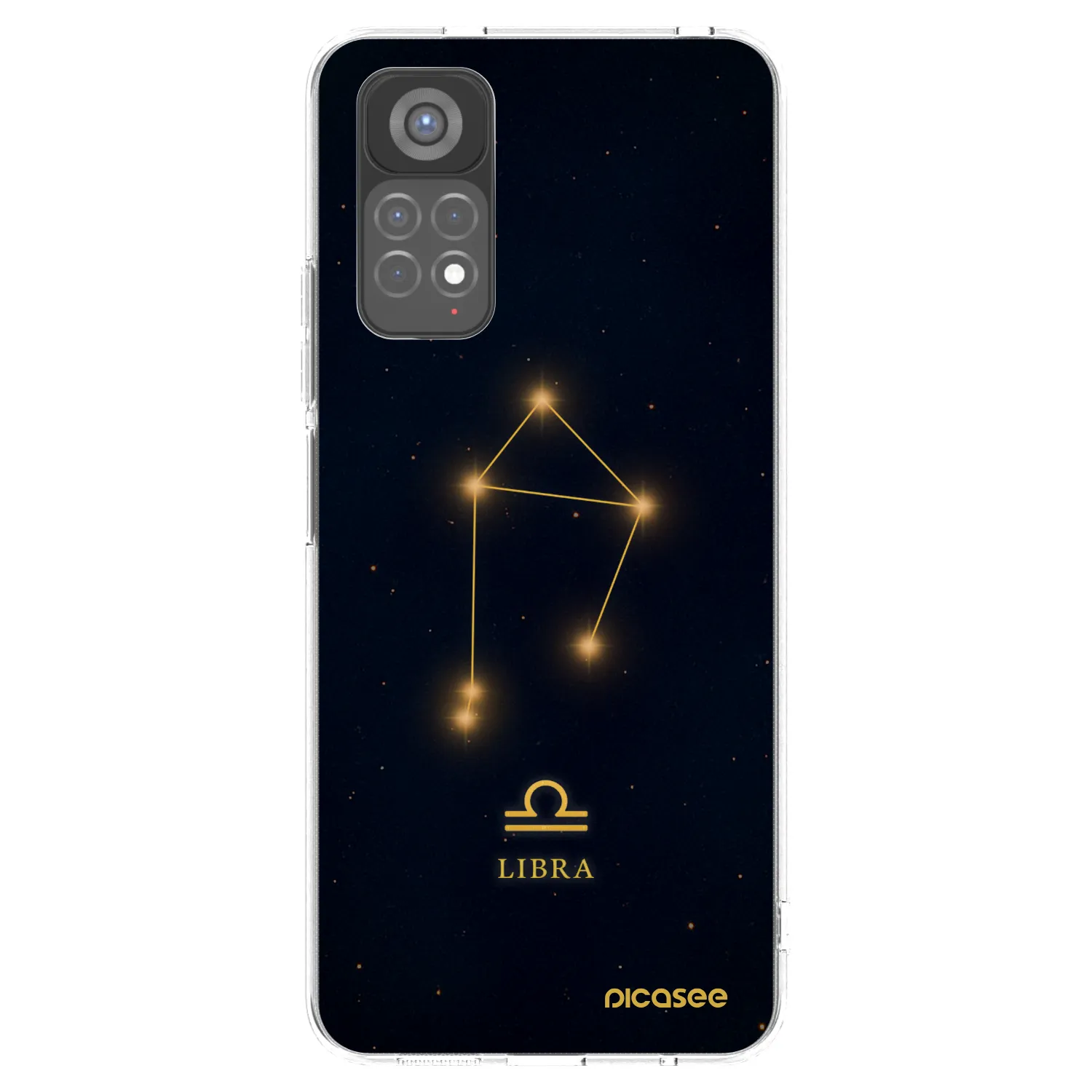 Picasee átlátszó szilikon tok az alábbi mobiltelefonokra Xiaomi Redmi Note 11S 5G - LIBRA
