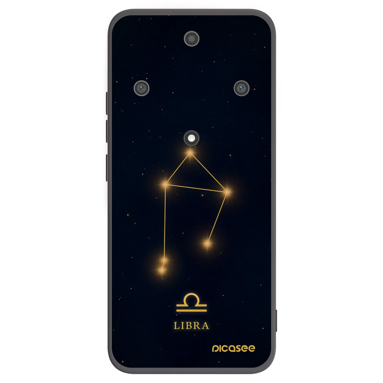 Picasee fekete szilikon tok az alábbi mobiltelefonokra Honor Magic5 Lite 5G - LIBRA