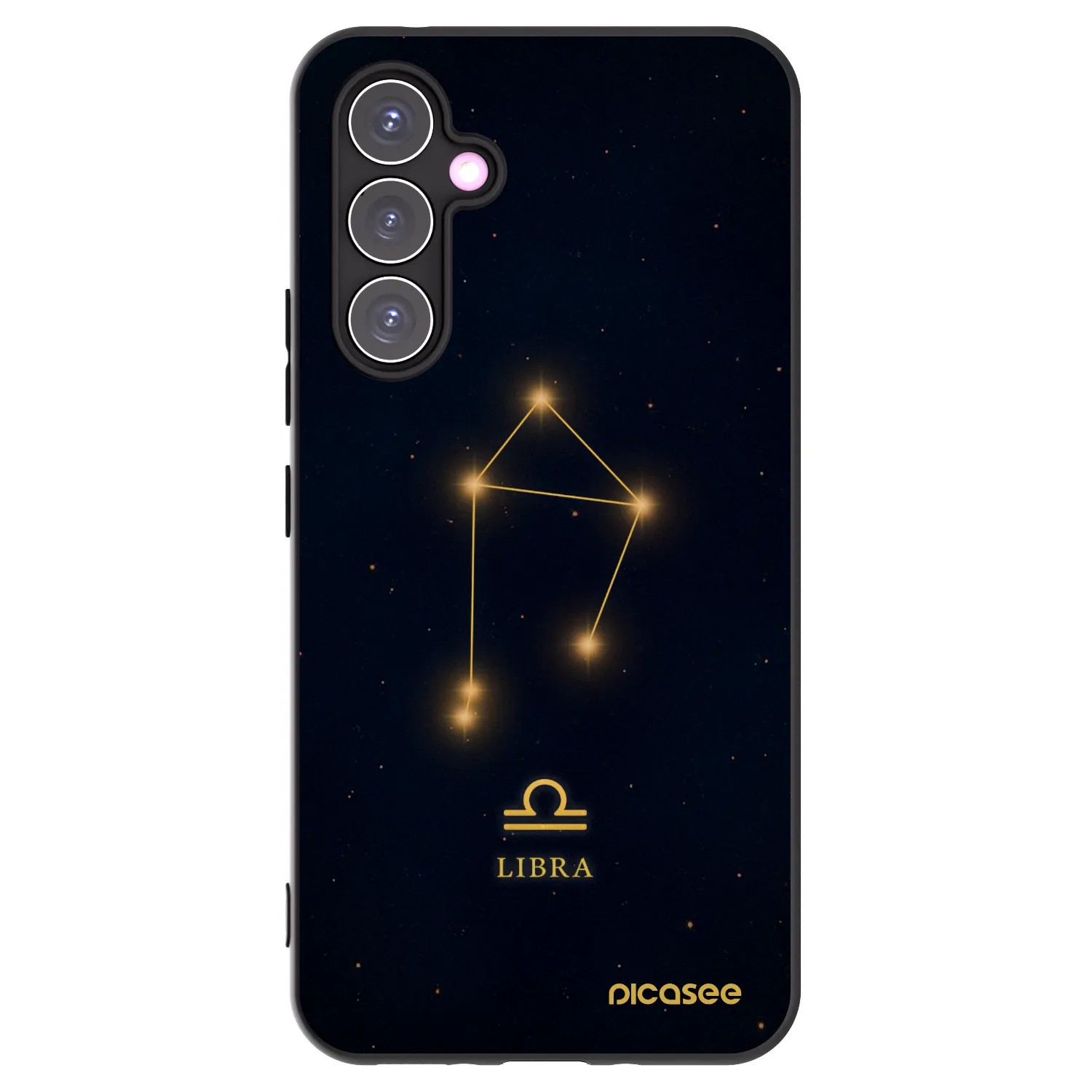 Picasee fekete szilikon tok az alábbi mobiltelefonokra Samsung Galaxy A54 5G A546B - LIBRA