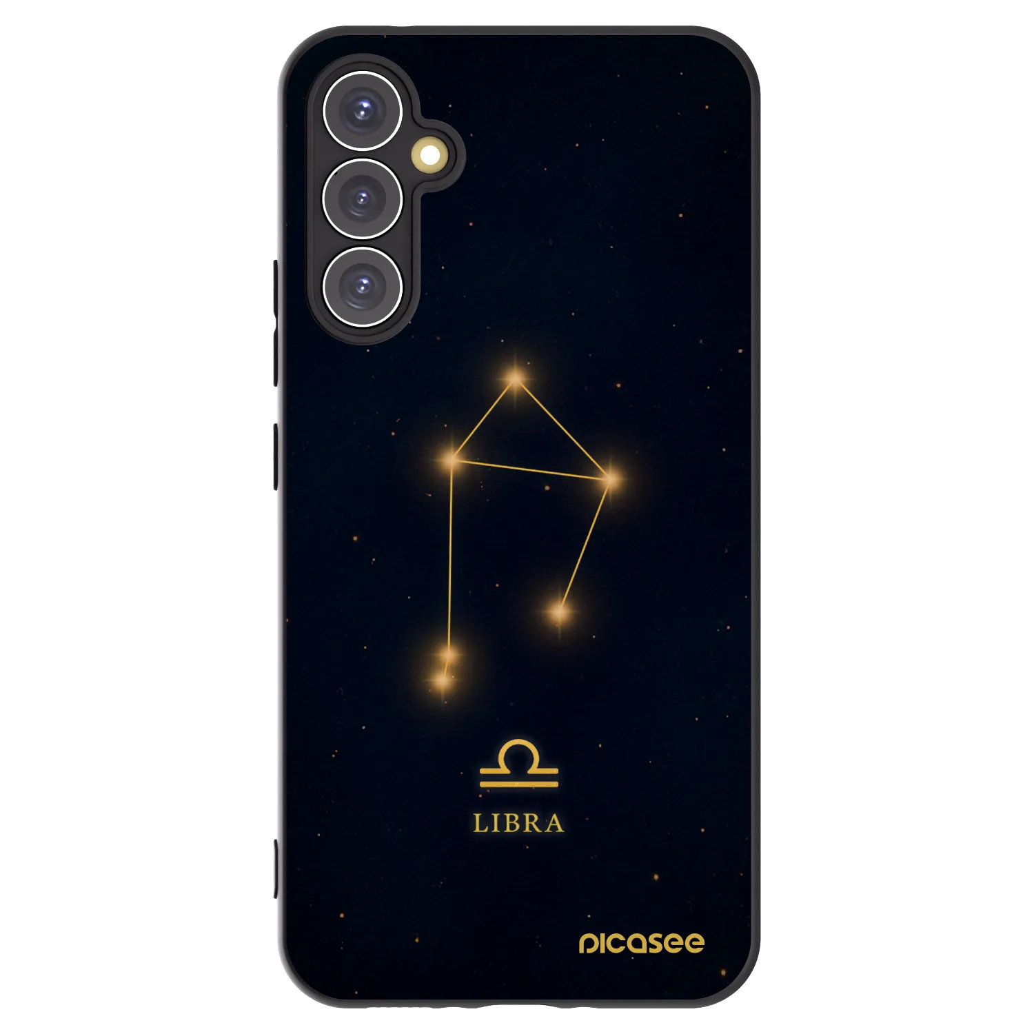 Picasee fekete szilikon tok az alábbi mobiltelefonokra Samsung Galaxy A34 5G A346B - LIBRA