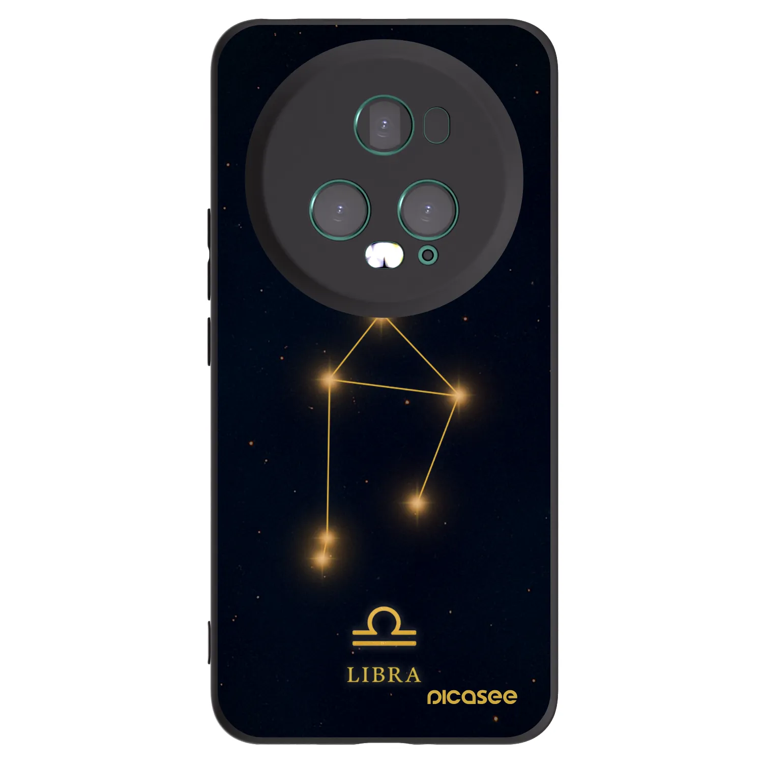 Picasee fekete szilikon tok az alábbi mobiltelefonokra Honor Magic5 Pro - LIBRA