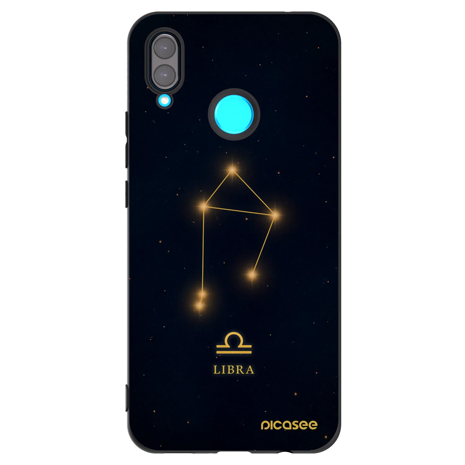 Picasee fekete szilikon tok az alábbi mobiltelefonokra Huawei Nova 3i - LIBRA