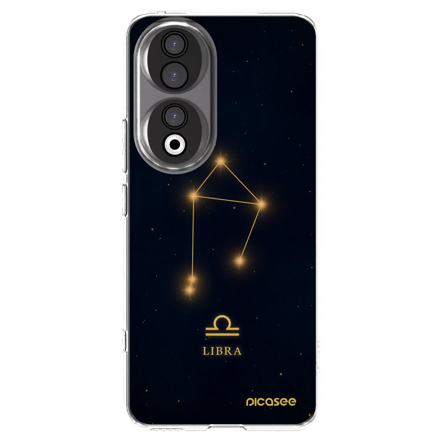 Picasee átlátszó szilikon tok az alábbi mobiltelefonokra Honor 90 5G - LIBRA