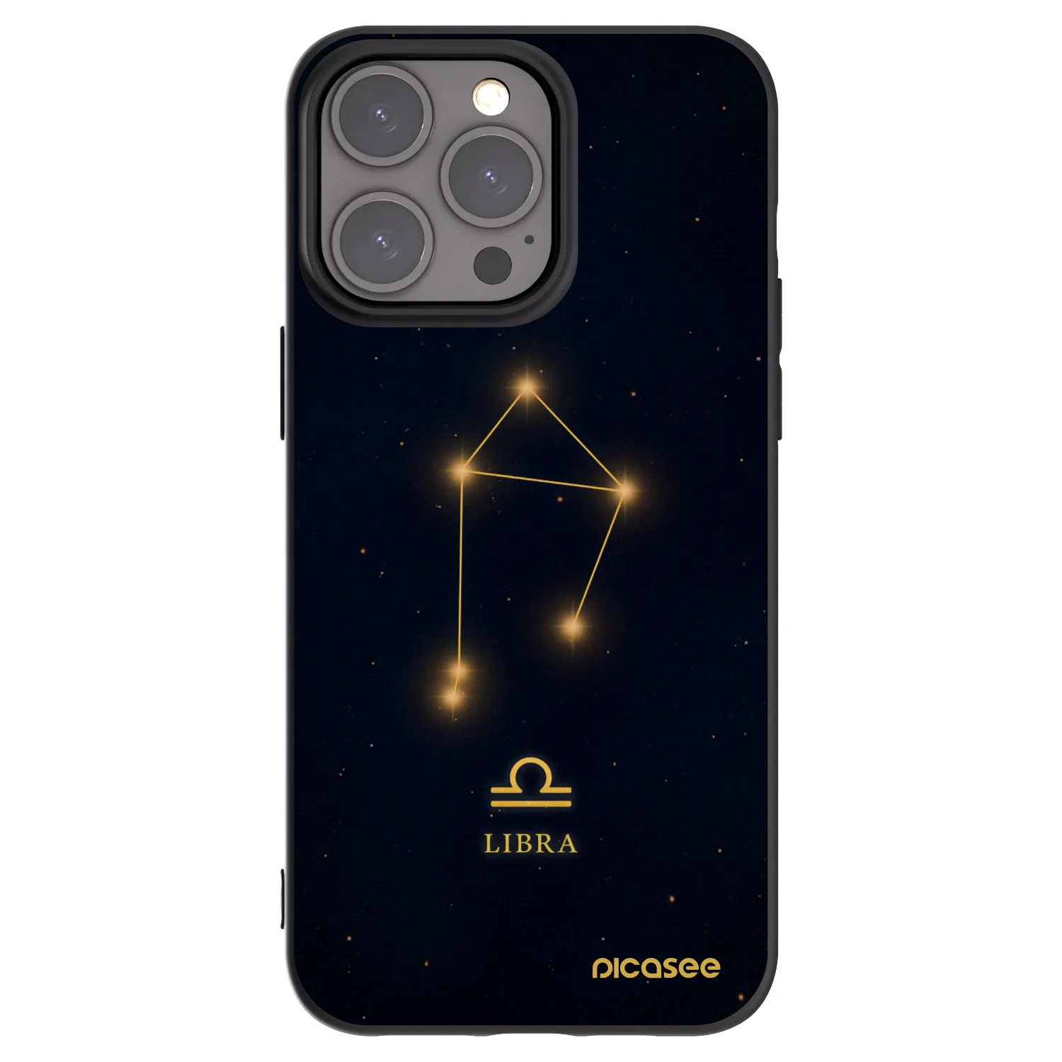 Picasee fekete szilikon tok az alábbi mobiltelefonokra Apple iPhone 15 Pro Max - LIBRA