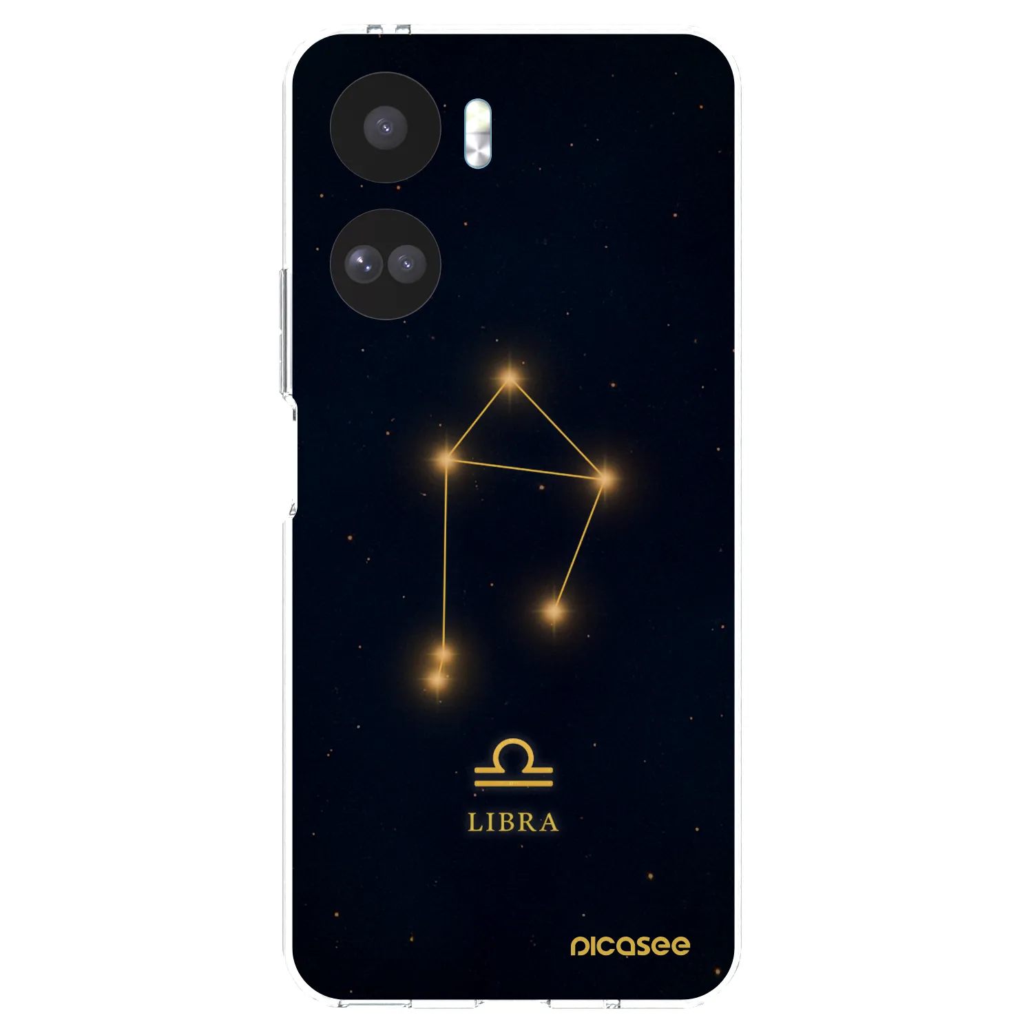 Picasee átlátszó szilikon tok az alábbi mobiltelefonokra Honor 90 Lite 5G - LIBRA