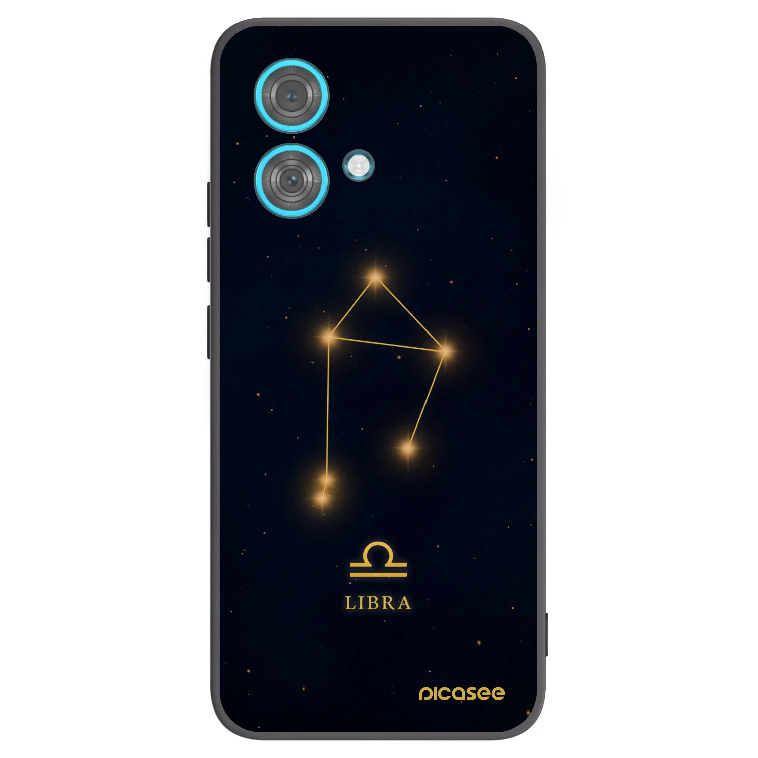 Picasee fekete szilikon tok az alábbi mobiltelefonokra Motorola Edge 40 Neo - LIBRA