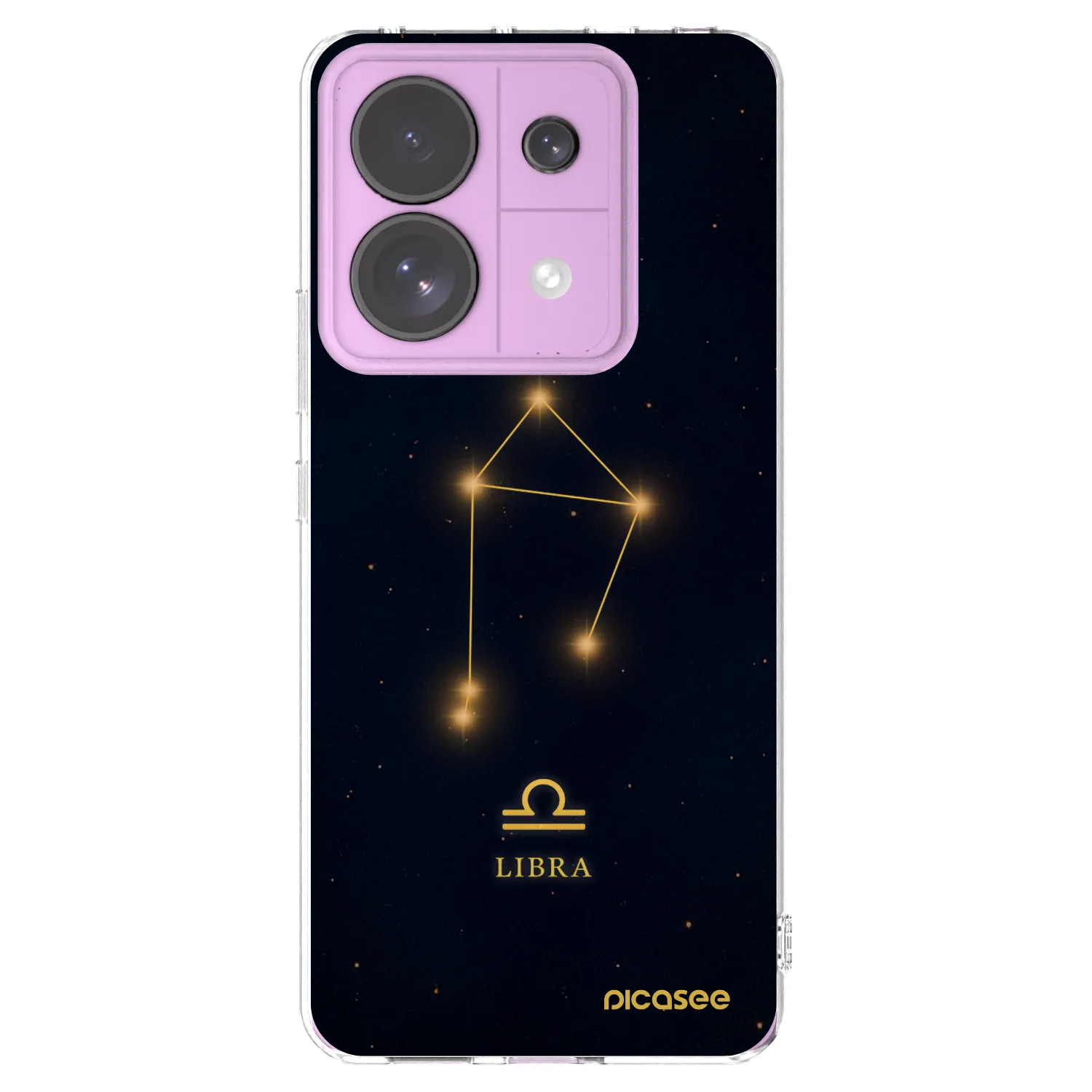 Picasee átlátszó szilikon tok az alábbi mobiltelefonokra Xiaomi Redmi Note 13 Pro 5G - LIBRA