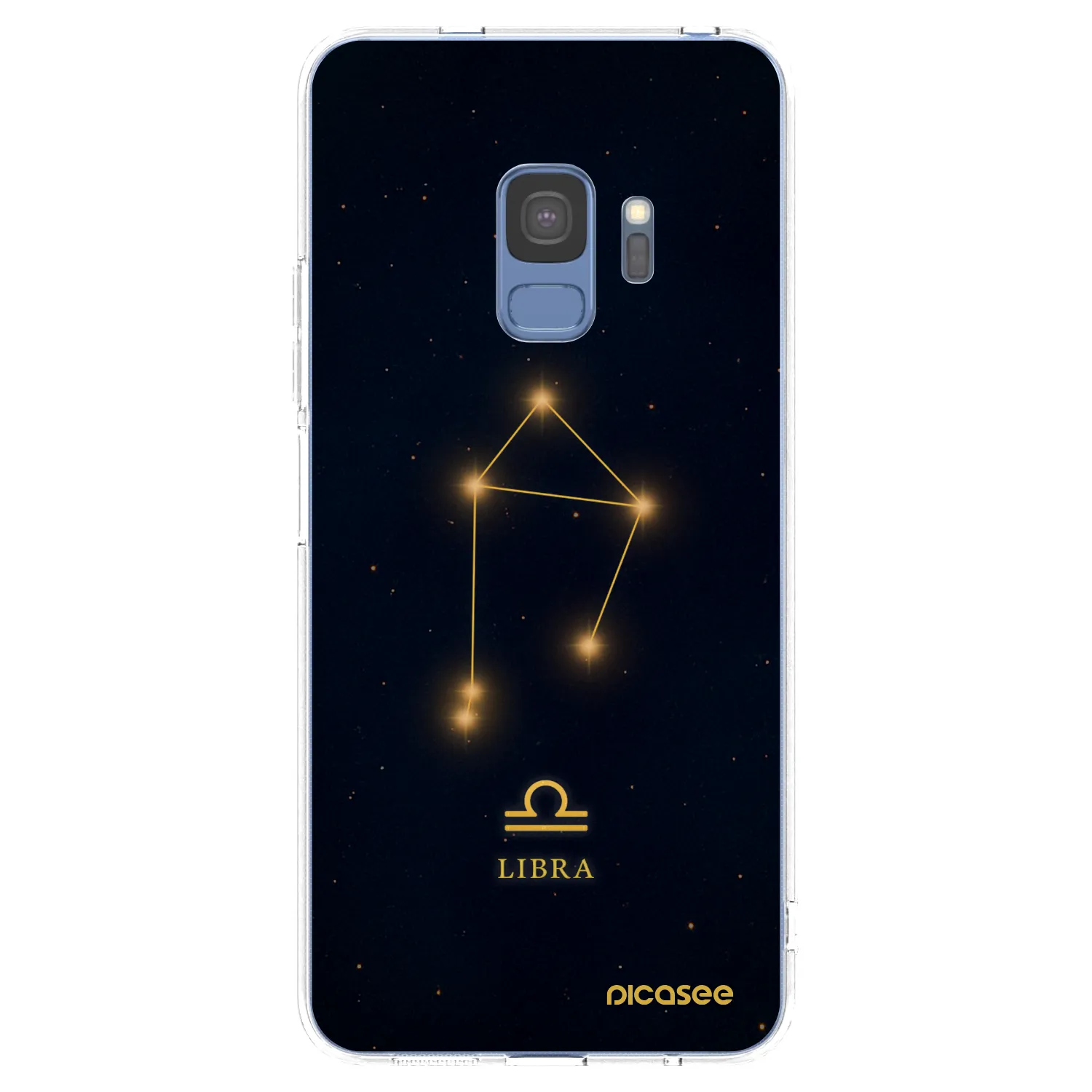 Picasee átlátszó szilikon tok az alábbi mobiltelefonokra Samsung Galaxy S9 G960F - LIBRA