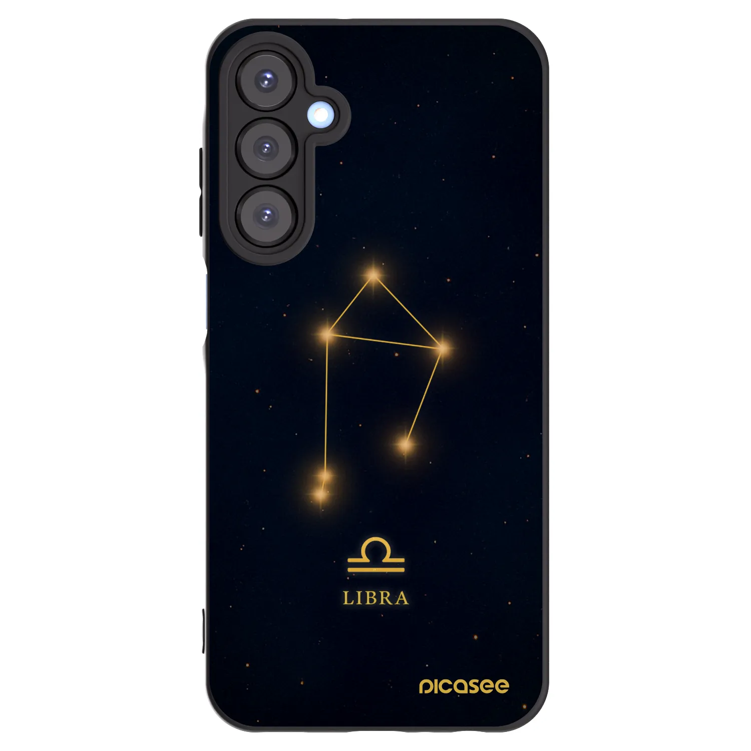 Picasee fekete szilikon tok az alábbi mobiltelefonokra Samsung Galaxy A25 A256B 5G - LIBRA