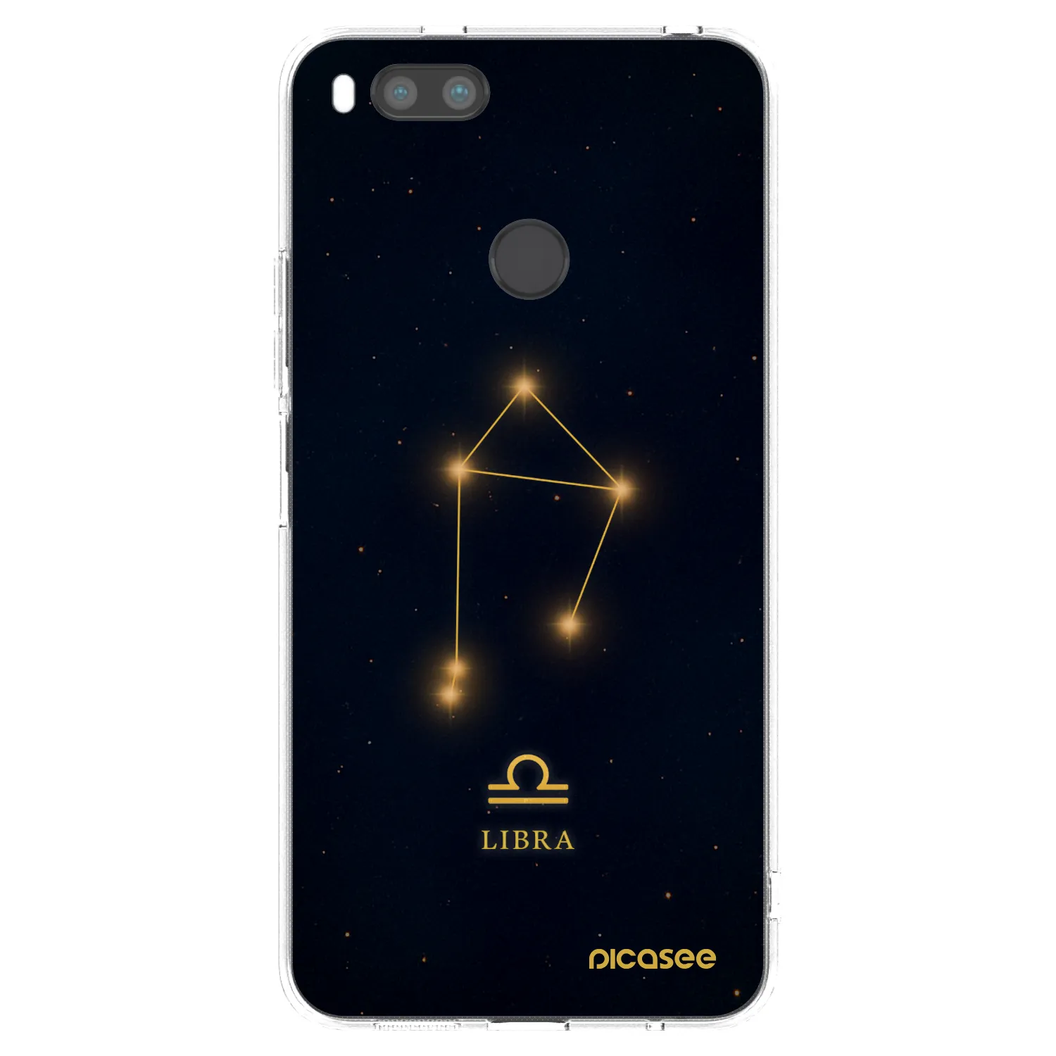 Picasee átlátszó szilikon tok az alábbi mobiltelefonokra Xiaomi Mi Note 10 (Pro) - LIBRA