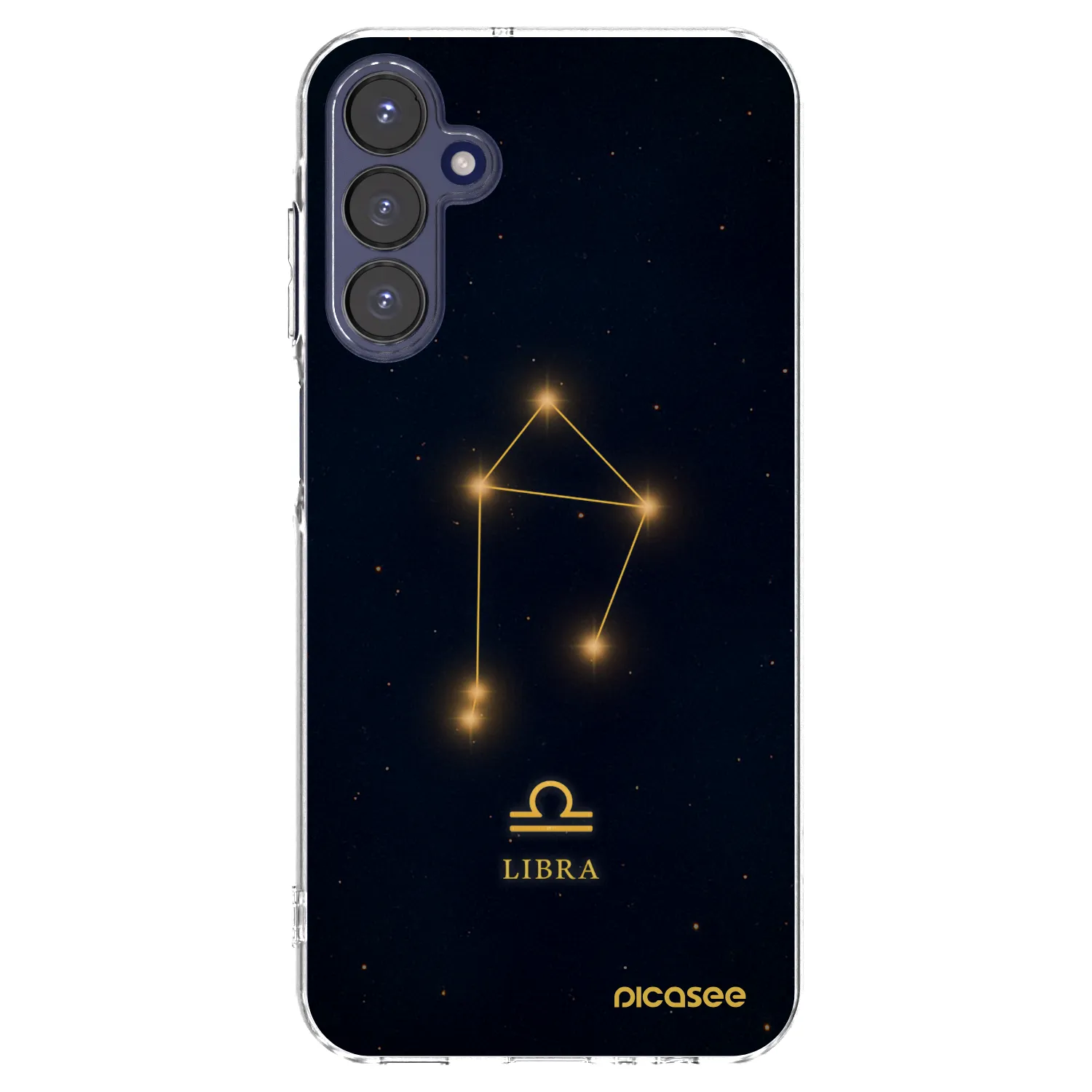 Picasee átlátszó szilikon tok az alábbi mobiltelefonokra Samsung Galaxy A15 A155F 4G - LIBRA
