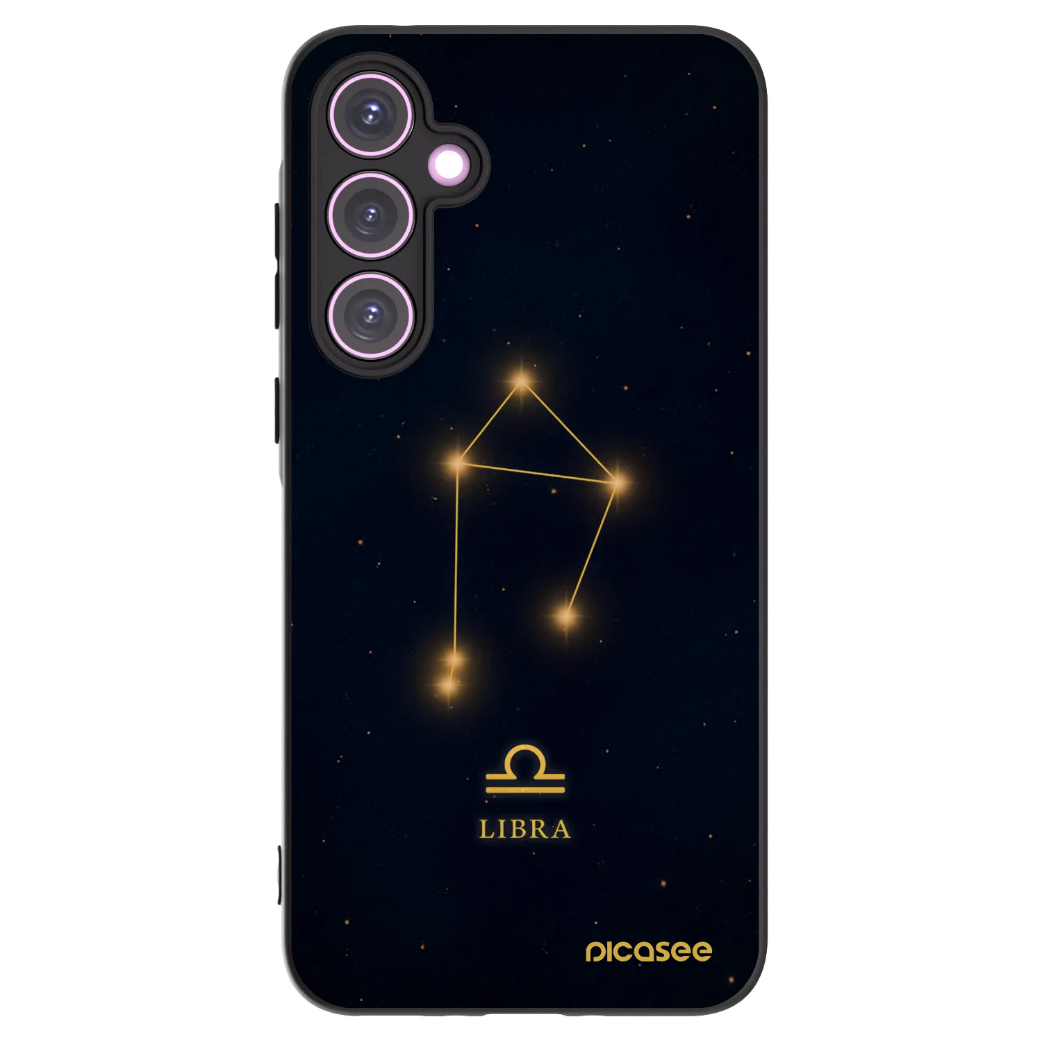 Picasee fekete szilikon tok az alábbi mobiltelefonokra Samsung Galaxy A35 5G A356B - LIBRA