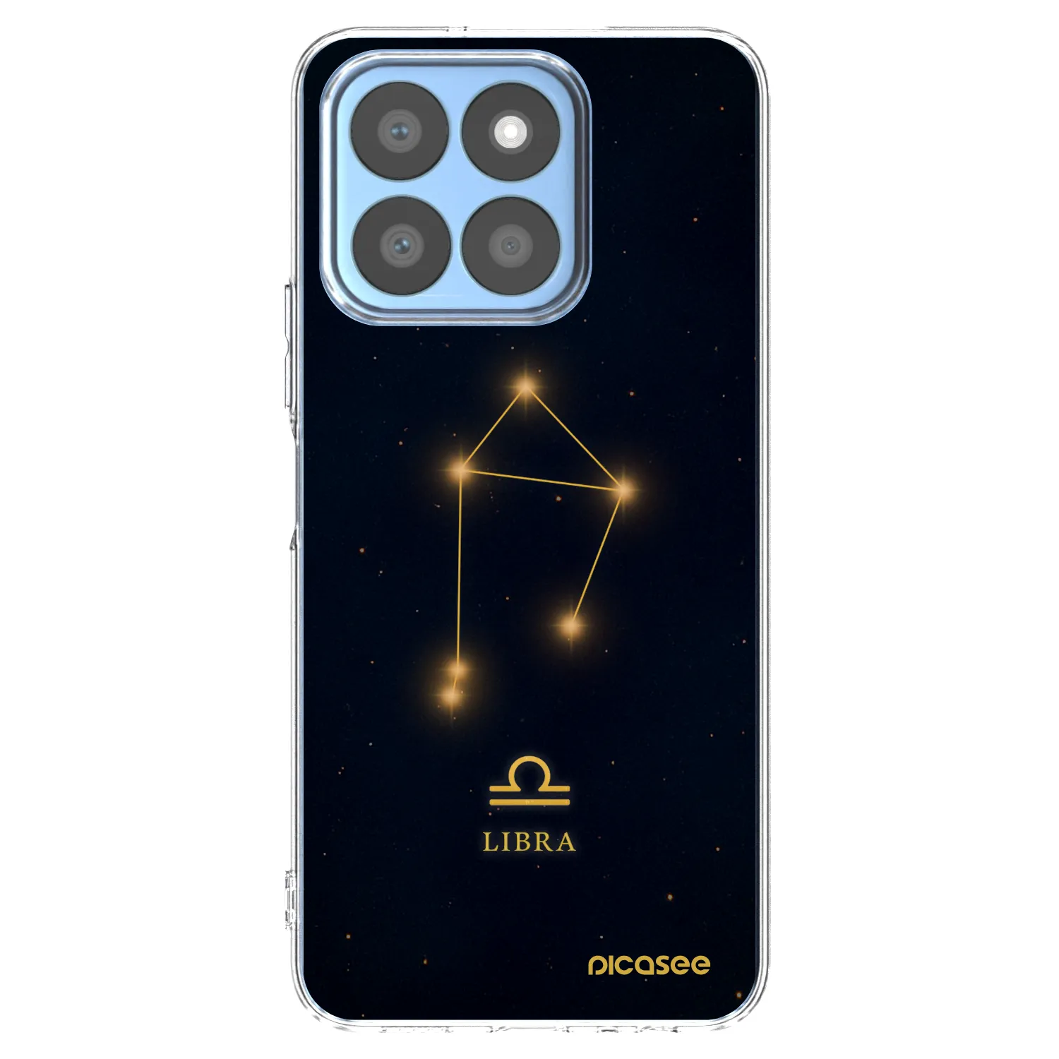 Picasee átlátszó szilikon tok az alábbi mobiltelefonokra Honor X8b - LIBRA