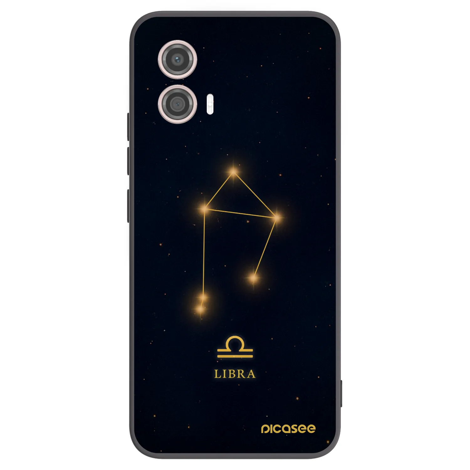 Picasee fekete szilikon tok az alábbi mobiltelefonokra Motorola Moto G53 5G - LIBRA