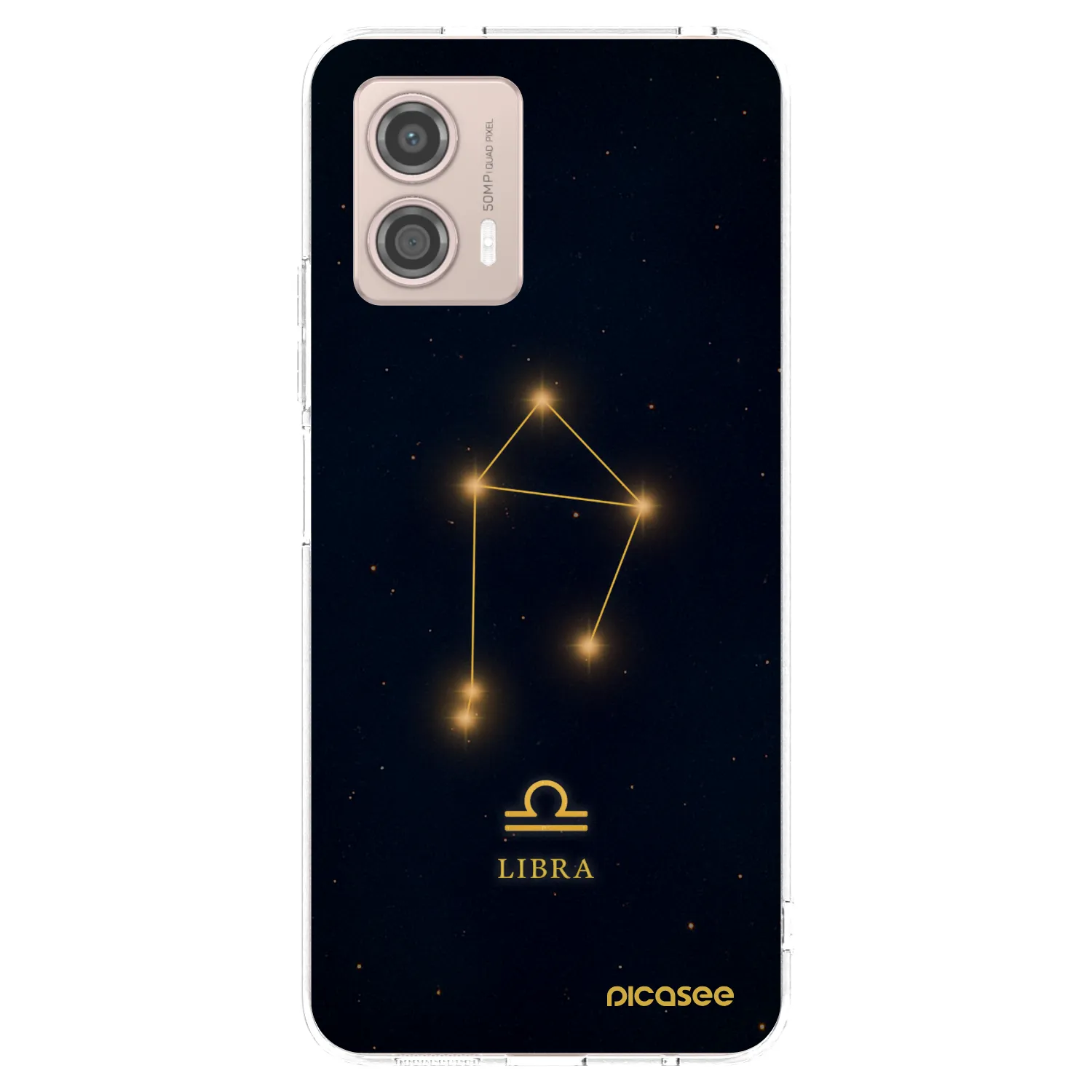 Picasee átlátszó szilikon tok az alábbi mobiltelefonokra Motorola Moto G53 5G - LIBRA