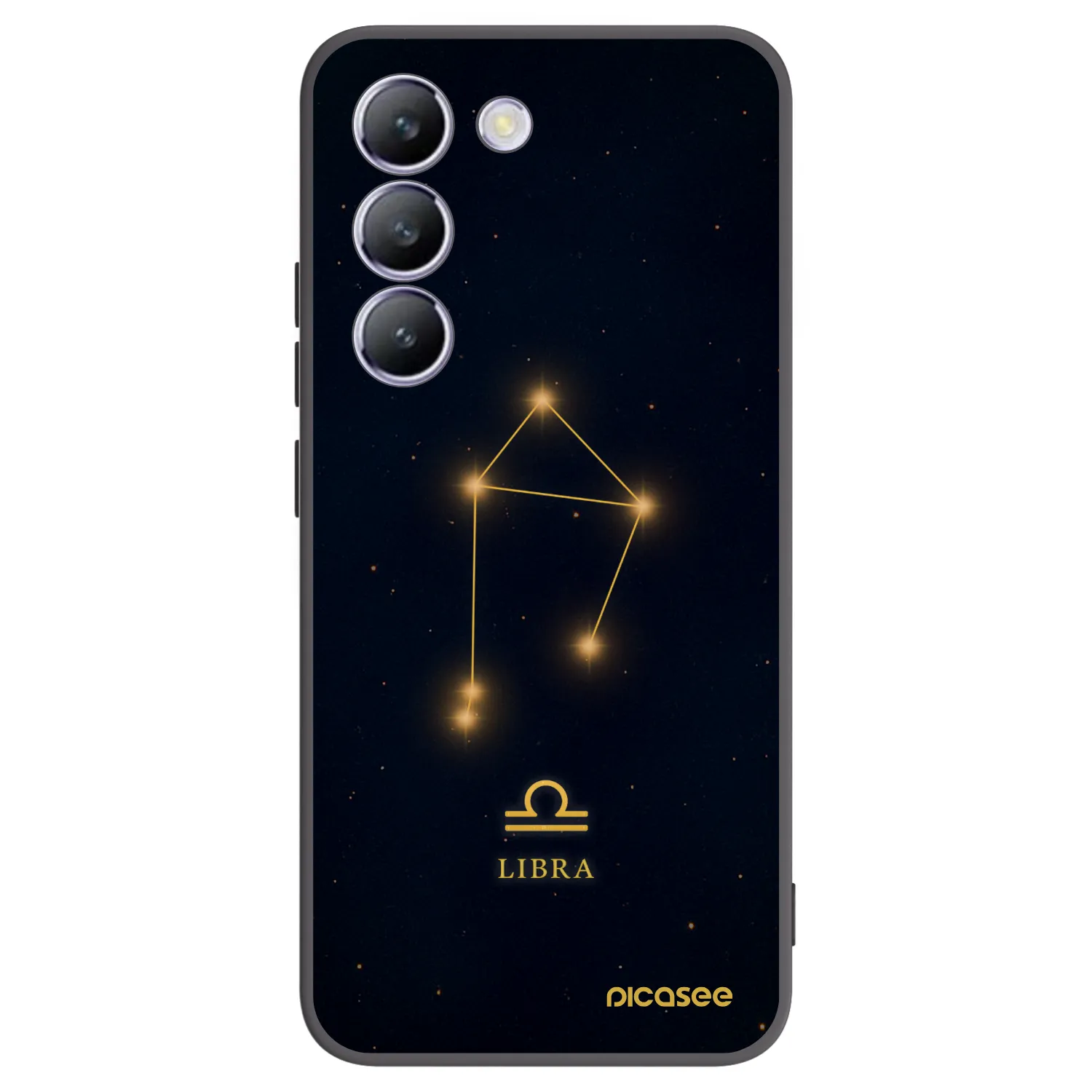 Picasee fekete szilikon tok az alábbi mobiltelefonokra Vivo V40 SE 5G - LIBRA