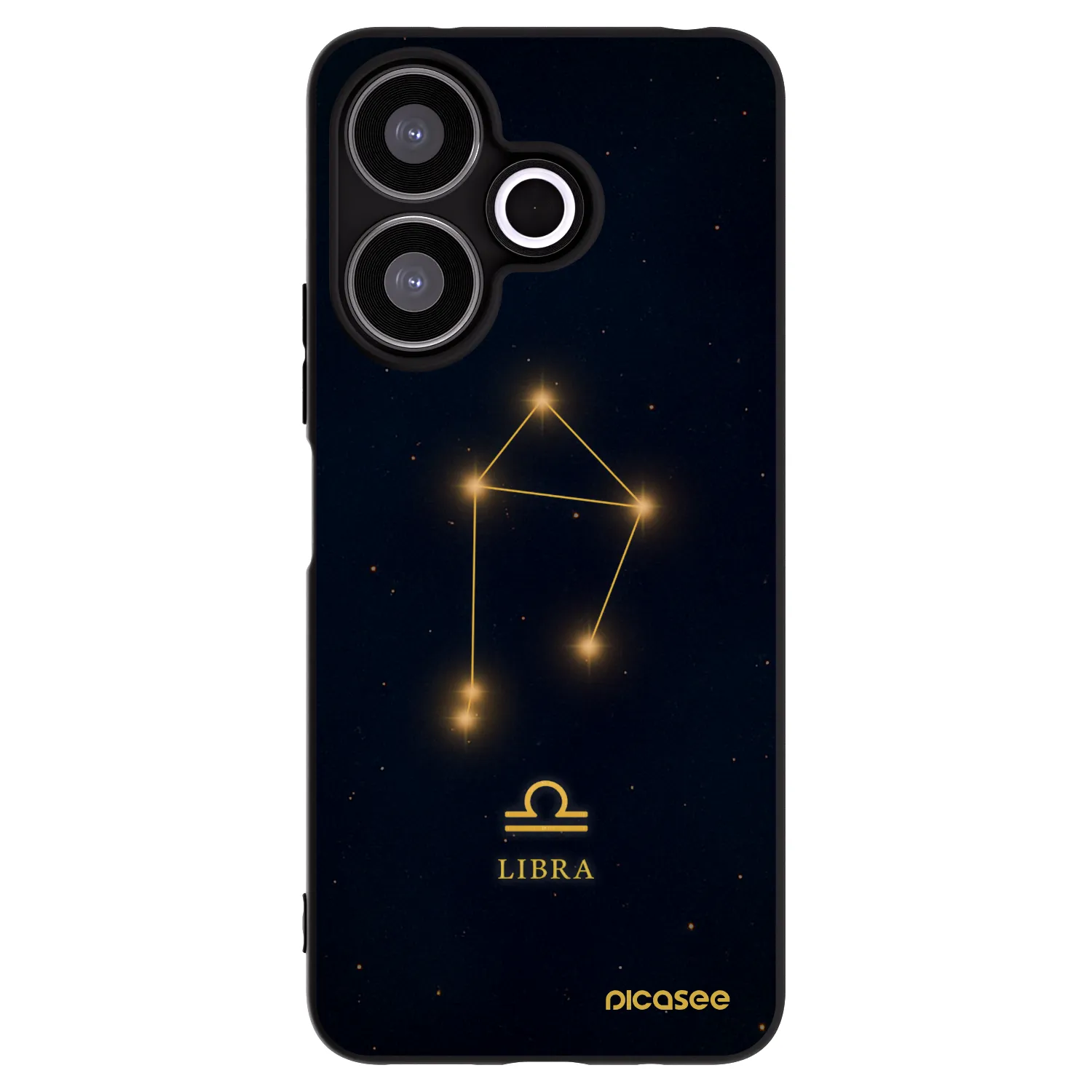 Picasee fekete szilikon tok az alábbi mobiltelefonokra Xiaomi Redmi 13 4G - LIBRA