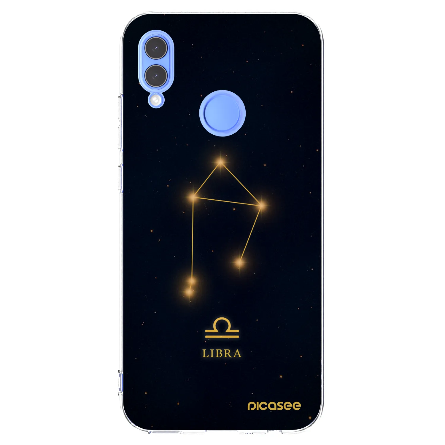 Picasee átlátszó szilikon tok az alábbi mobiltelefonokra Huawei P Smart 2019 - LIBRA