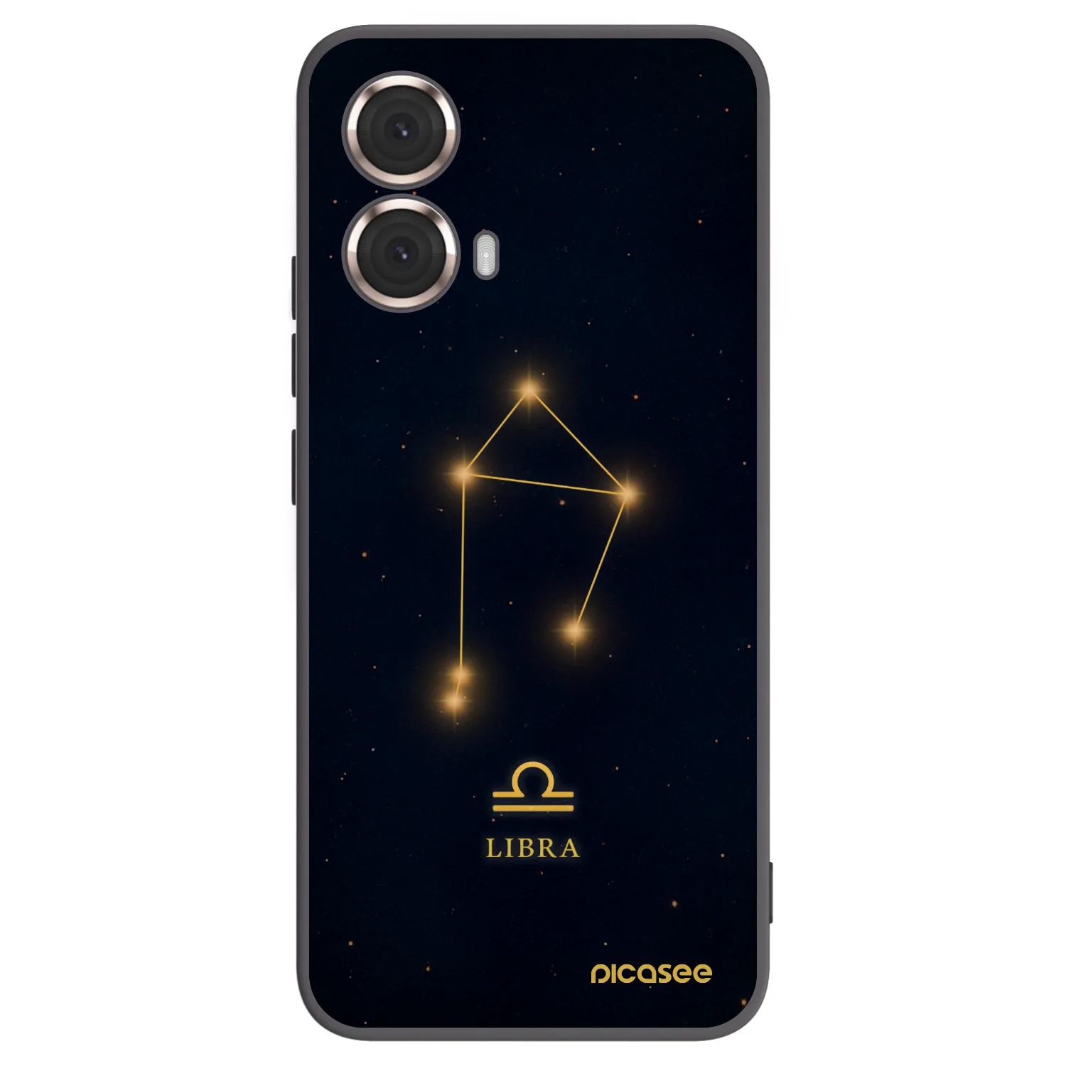 Picasee fekete szilikon tok az alábbi mobiltelefonokra Motorola Moto G85 - LIBRA