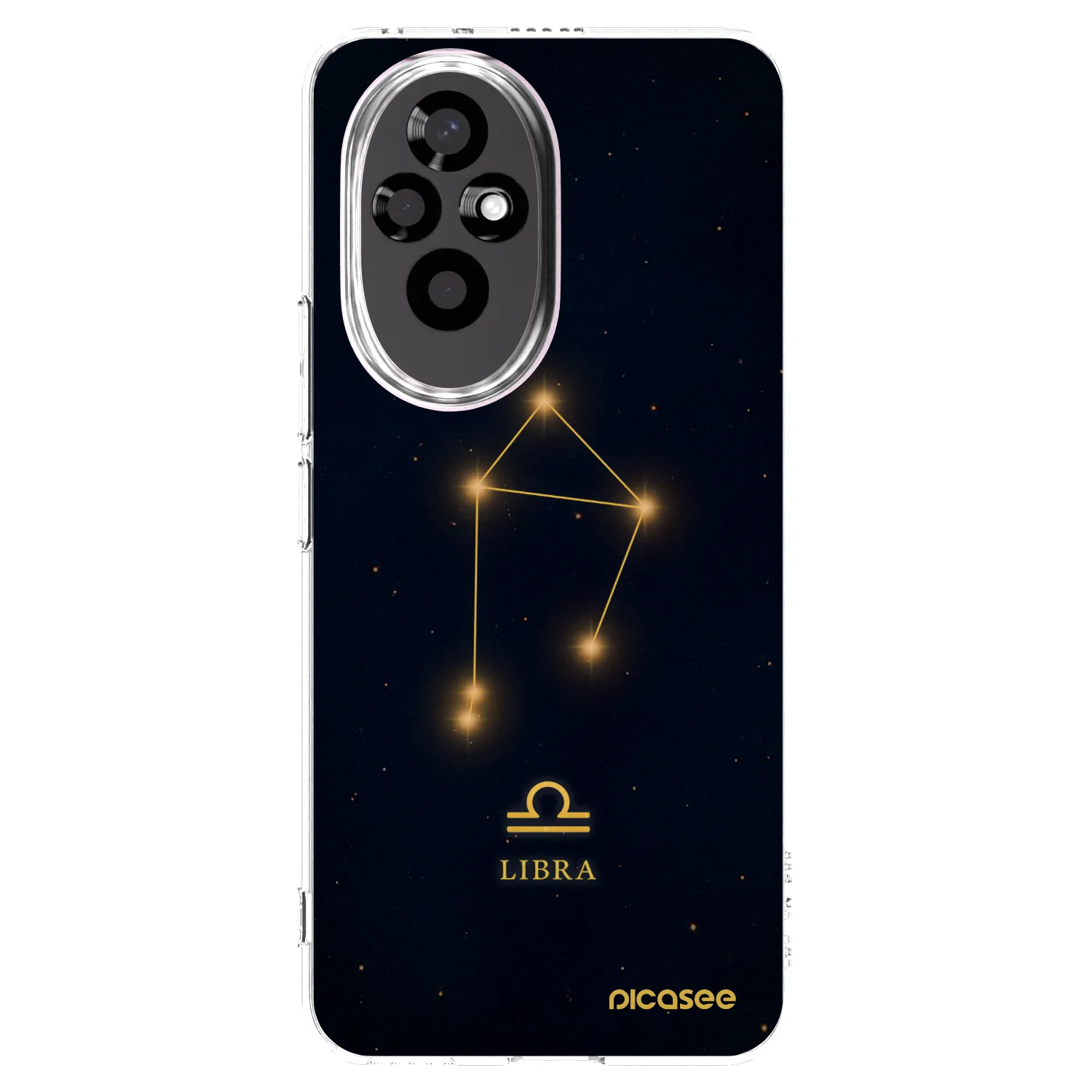 Picasee átlátszó szilikon tok az alábbi mobiltelefonokra Honor 200 Pro 5G - LIBRA