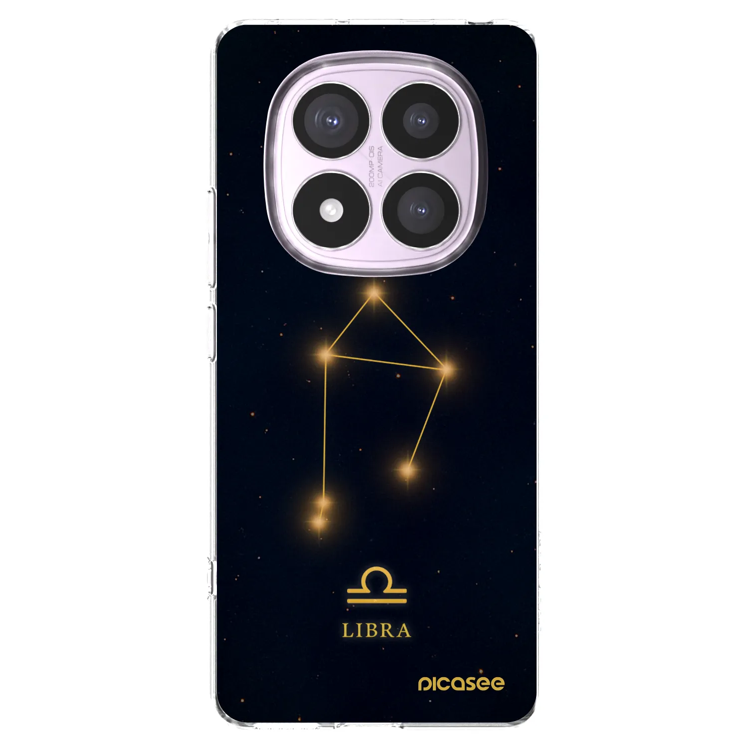 Picasee átlátszó szilikon tok az alábbi mobiltelefonokra Xiaomi Redmi Note 14 Pro 5G - LIBRA