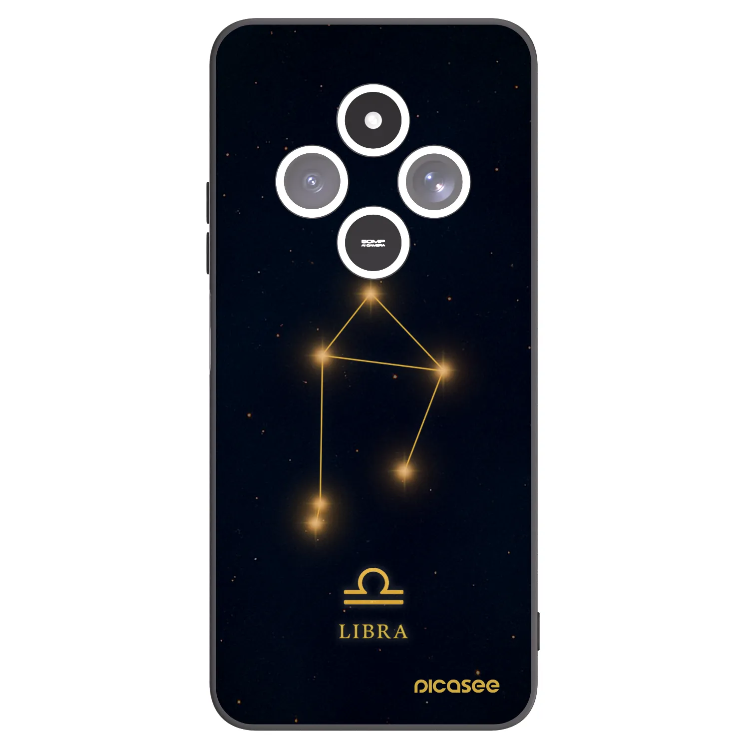 Picasee fekete szilikon tok az alábbi mobiltelefonokra Xiaomi Redmi 14C - LIBRA