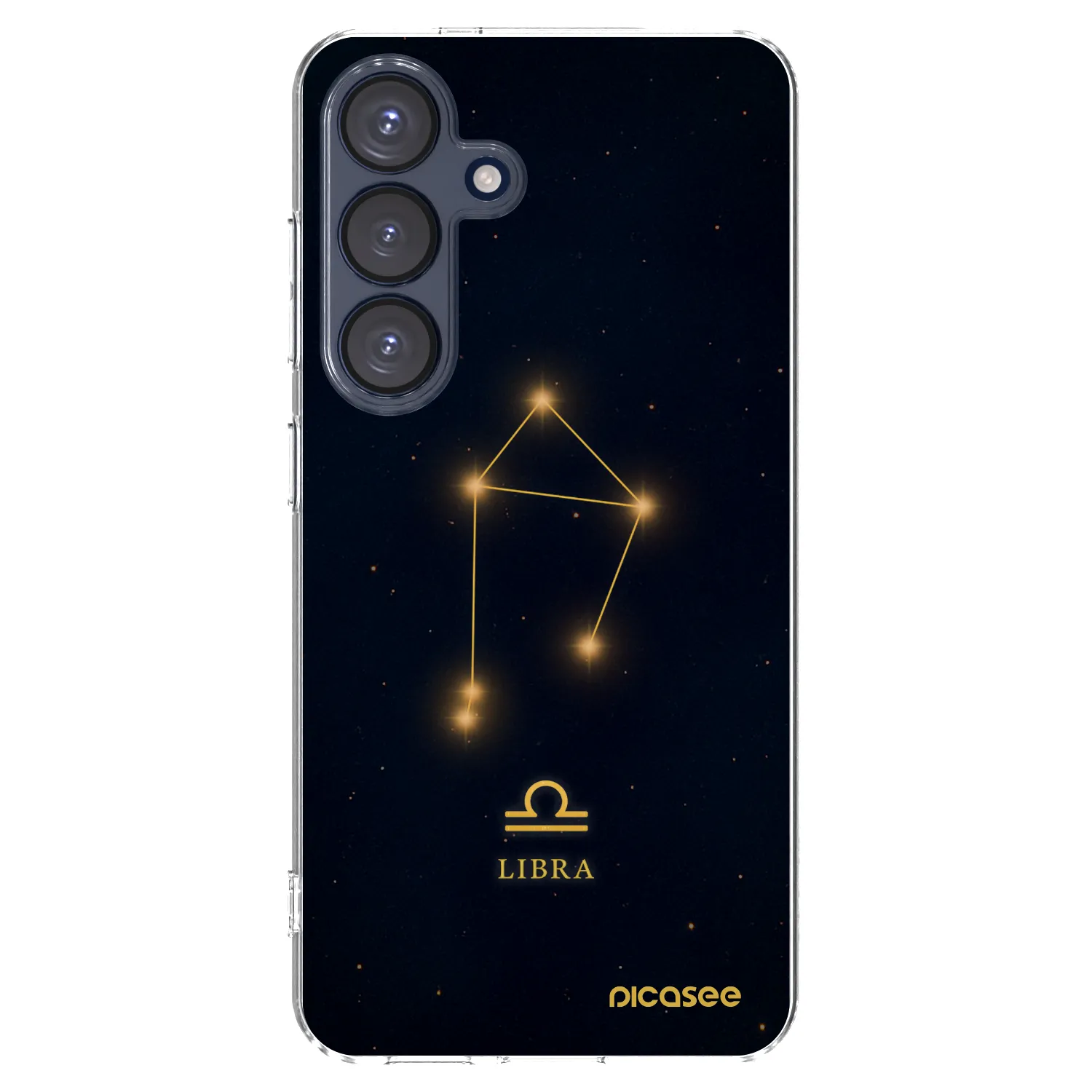 Picasee átlátszó szilikon tok az alábbi mobiltelefonokra Samsung Galaxy S25 5G - LIBRA