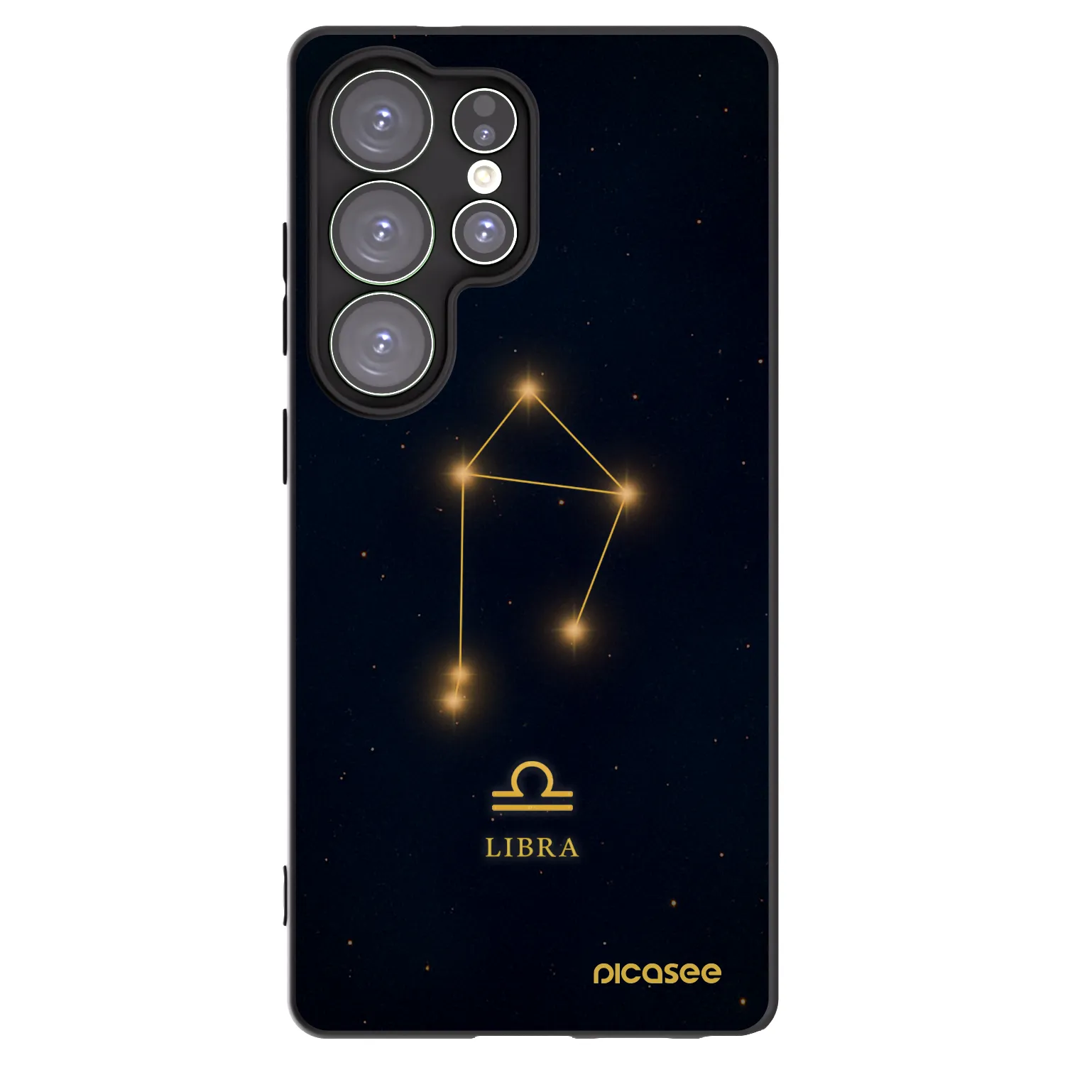 Picasee fekete szilikon tok az alábbi mobiltelefonokra Samsung Galaxy S25 Ultra 5G - LIBRA