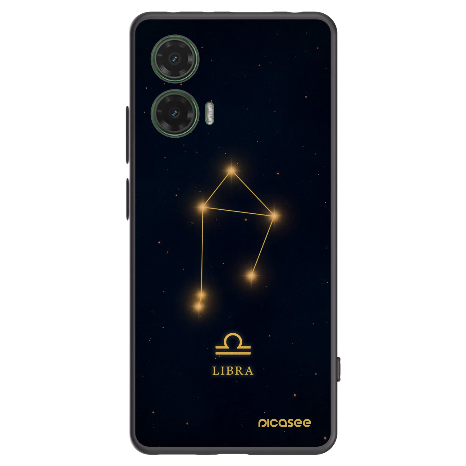 Picasee fekete szilikon tok az alábbi mobiltelefonokra Motorola Moto G35 5G - LIBRA