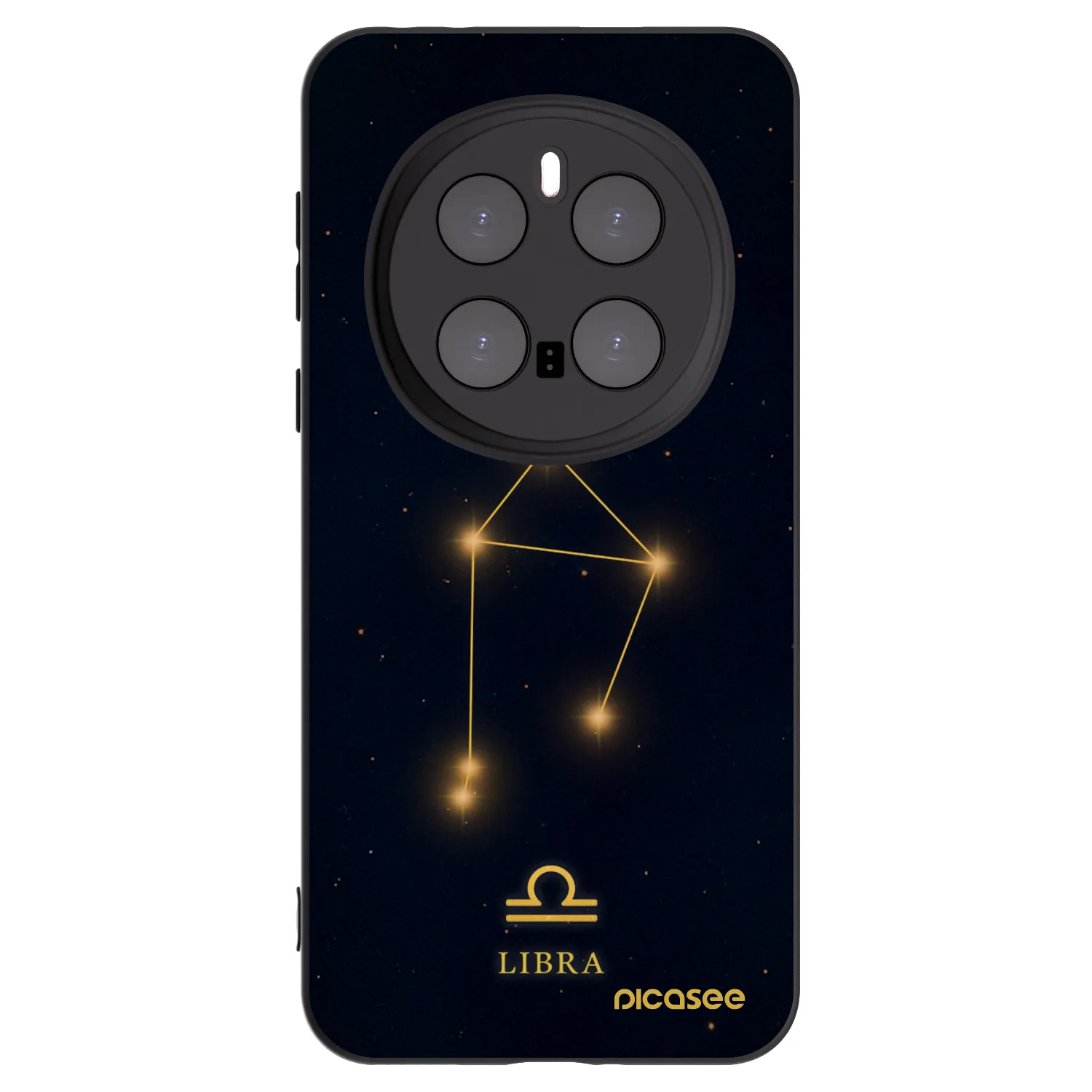 Picasee fekete szilikon tok az alábbi mobiltelefonokra Honor Magic7 Pro 5G - LIBRA