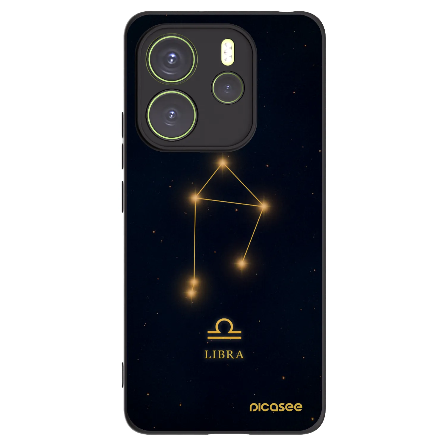 Picasee fekete szilikon tok az alábbi mobiltelefonokra Xiaomi Redmi Note 14 4G - LIBRA