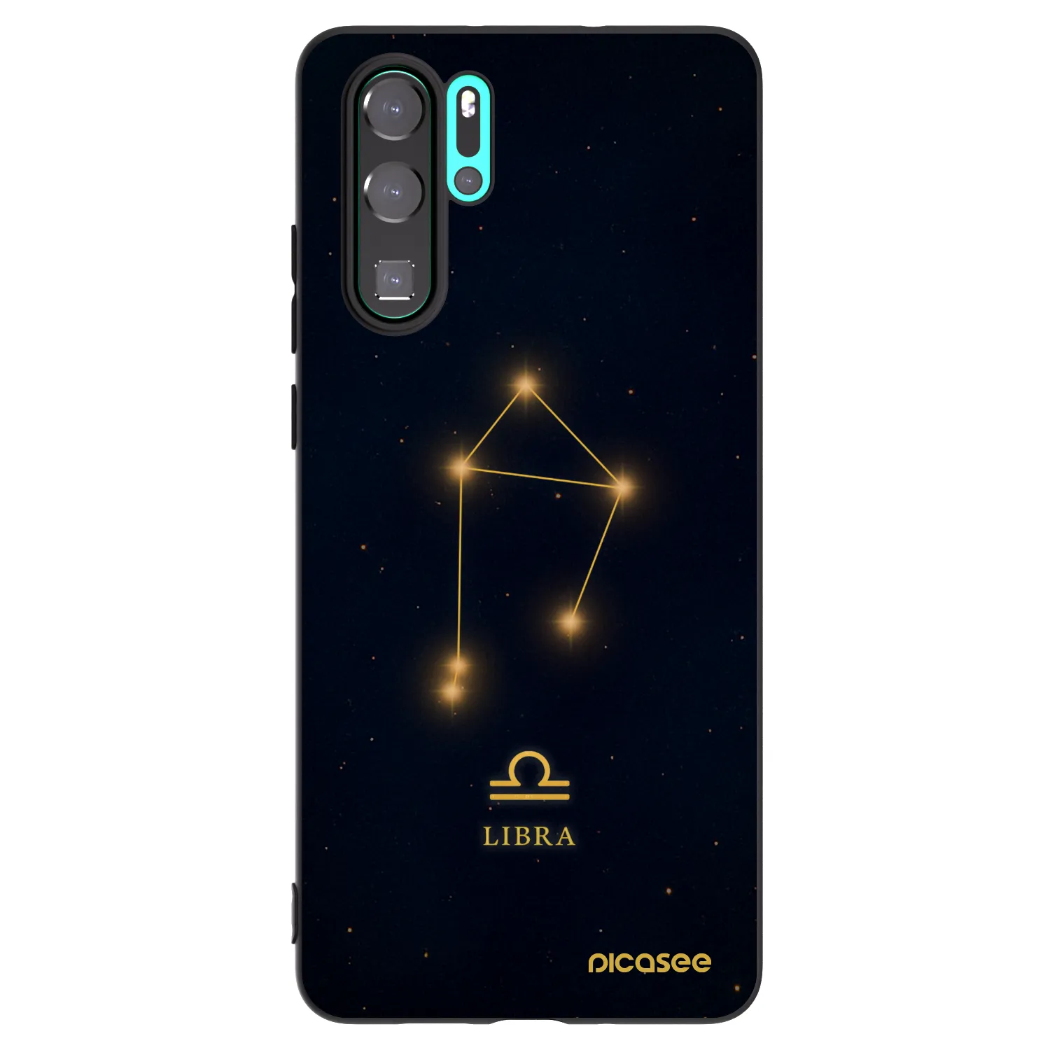 Picasee fekete szilikon tok az alábbi mobiltelefonokra Huawei P30 Pro - LIBRA