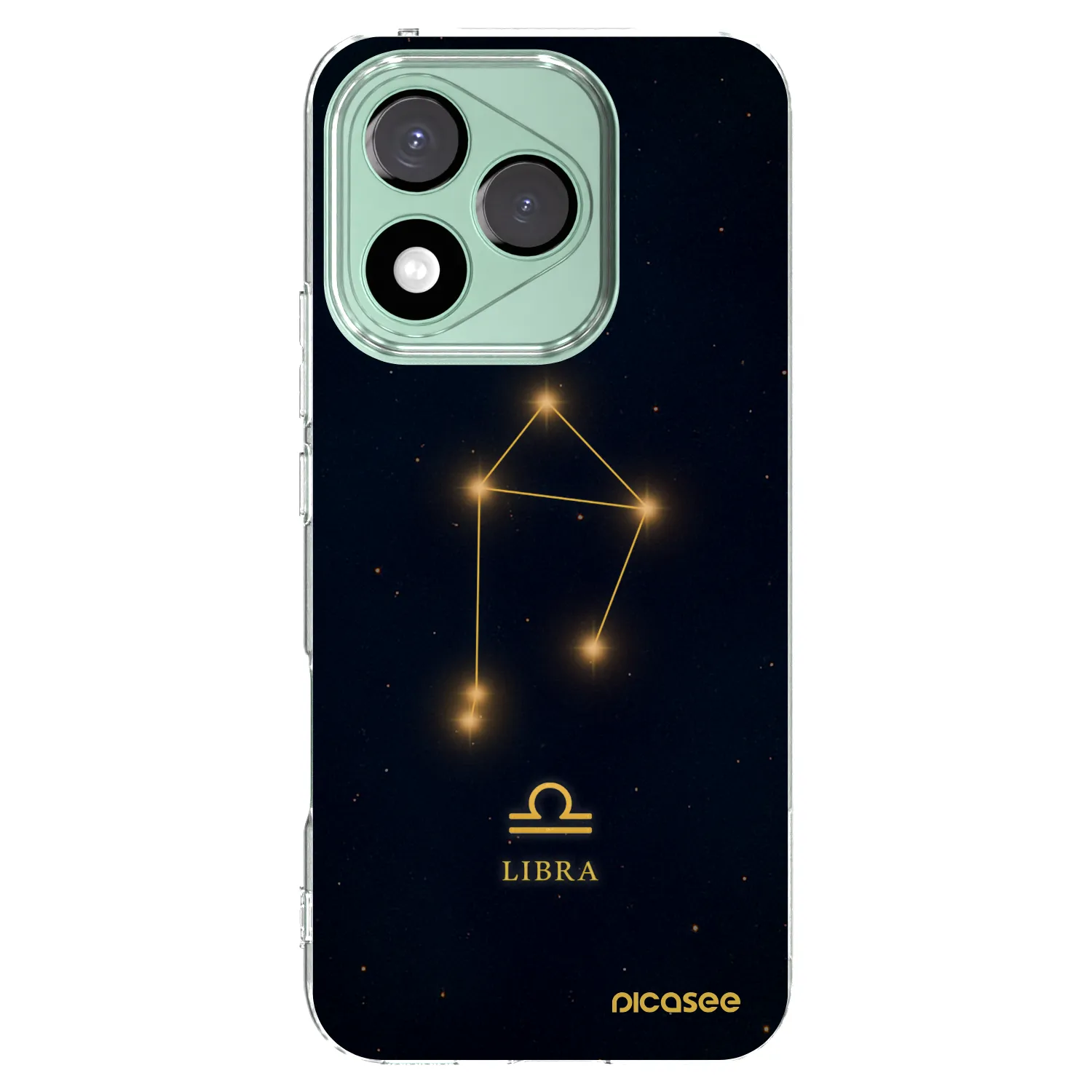 Picasee átlátszó szilikon tok az alábbi mobiltelefonokra Honor 400 Lite 5G - LIBRA
