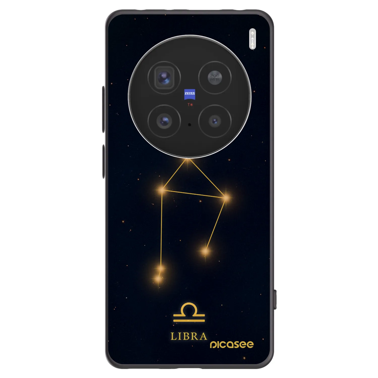 Picasee fekete szilikon tok az alábbi mobiltelefonokra Vivo X200 Pro - LIBRA