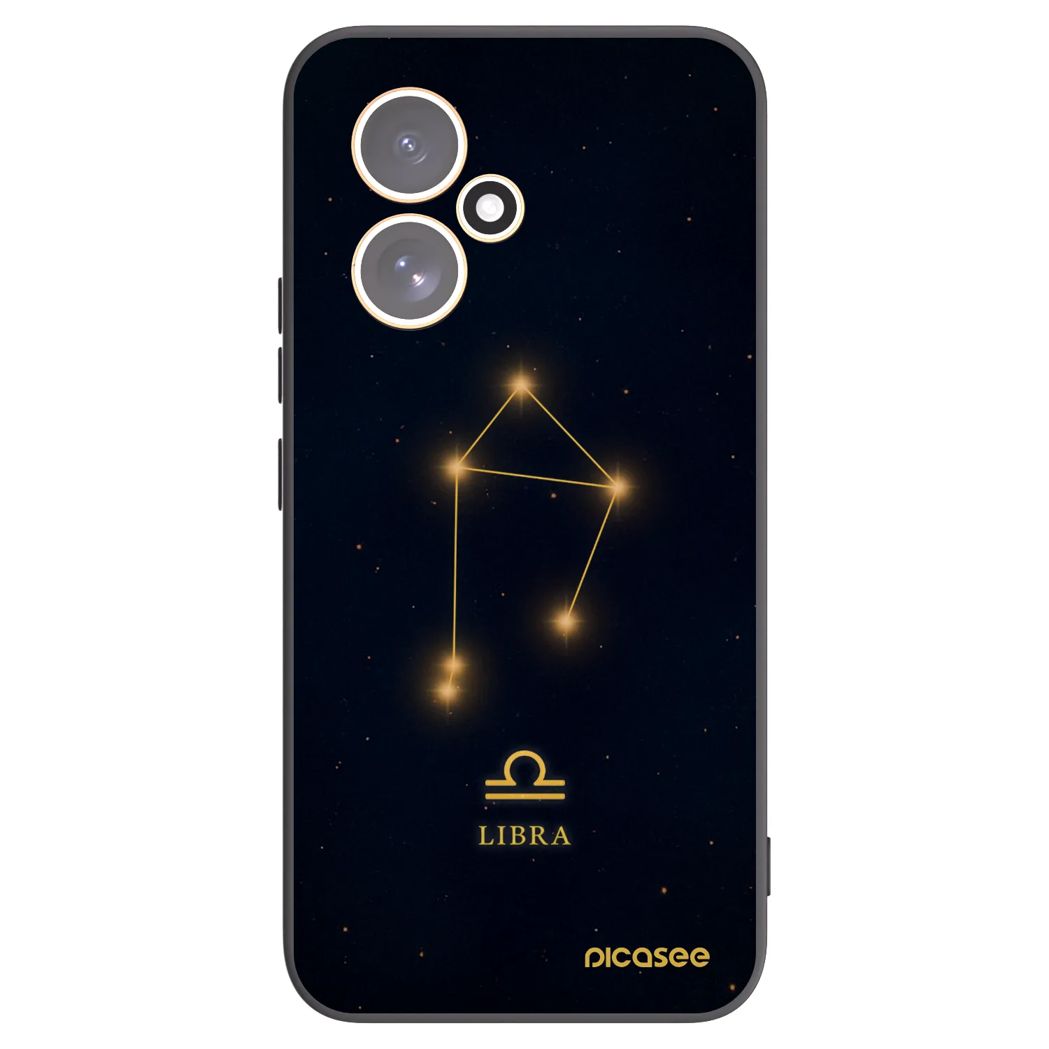 Picasee fekete szilikon tok az alábbi mobiltelefonokra Honor 400 5G - LIBRA