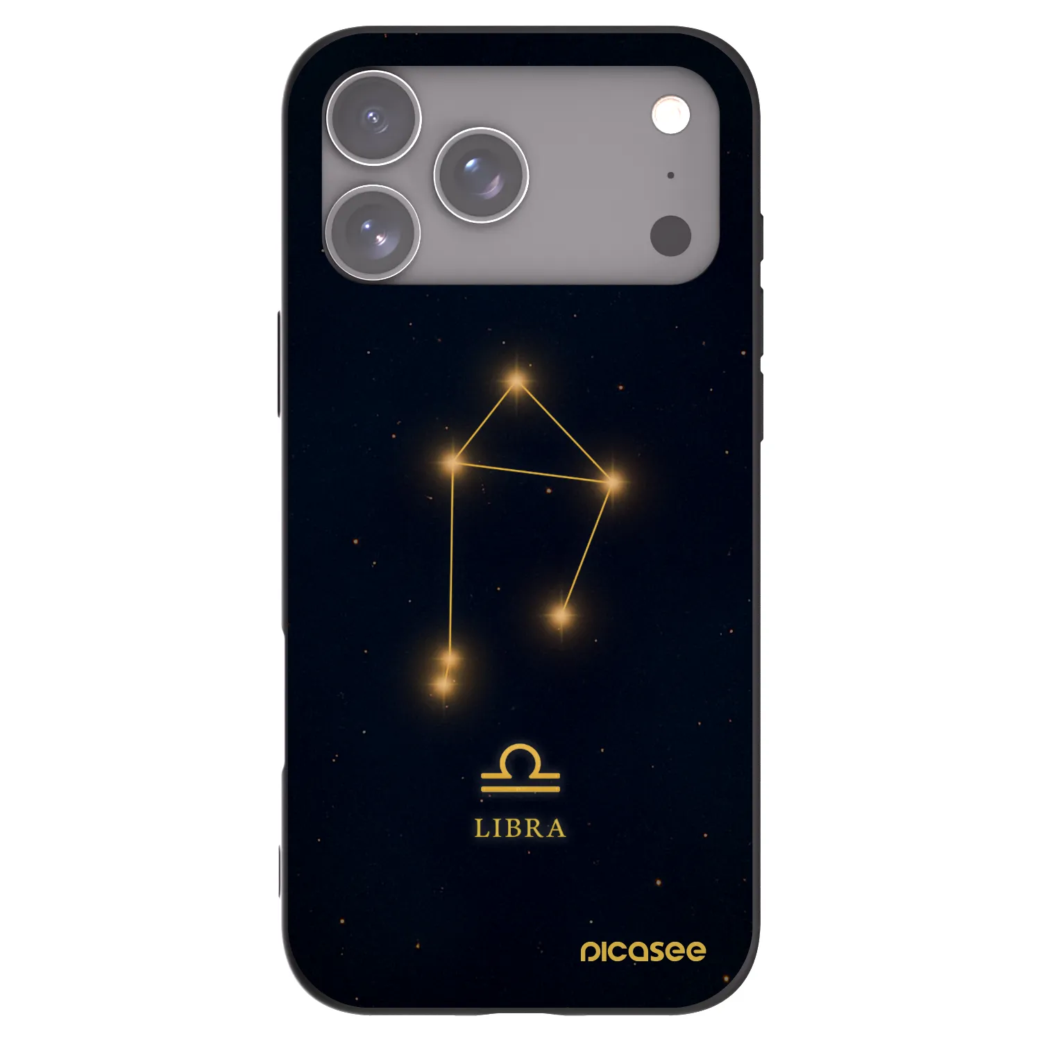 Picasee fekete szilikon tok az alábbi mobiltelefonokra Apple iPhone 17 Pro Max - LIBRA