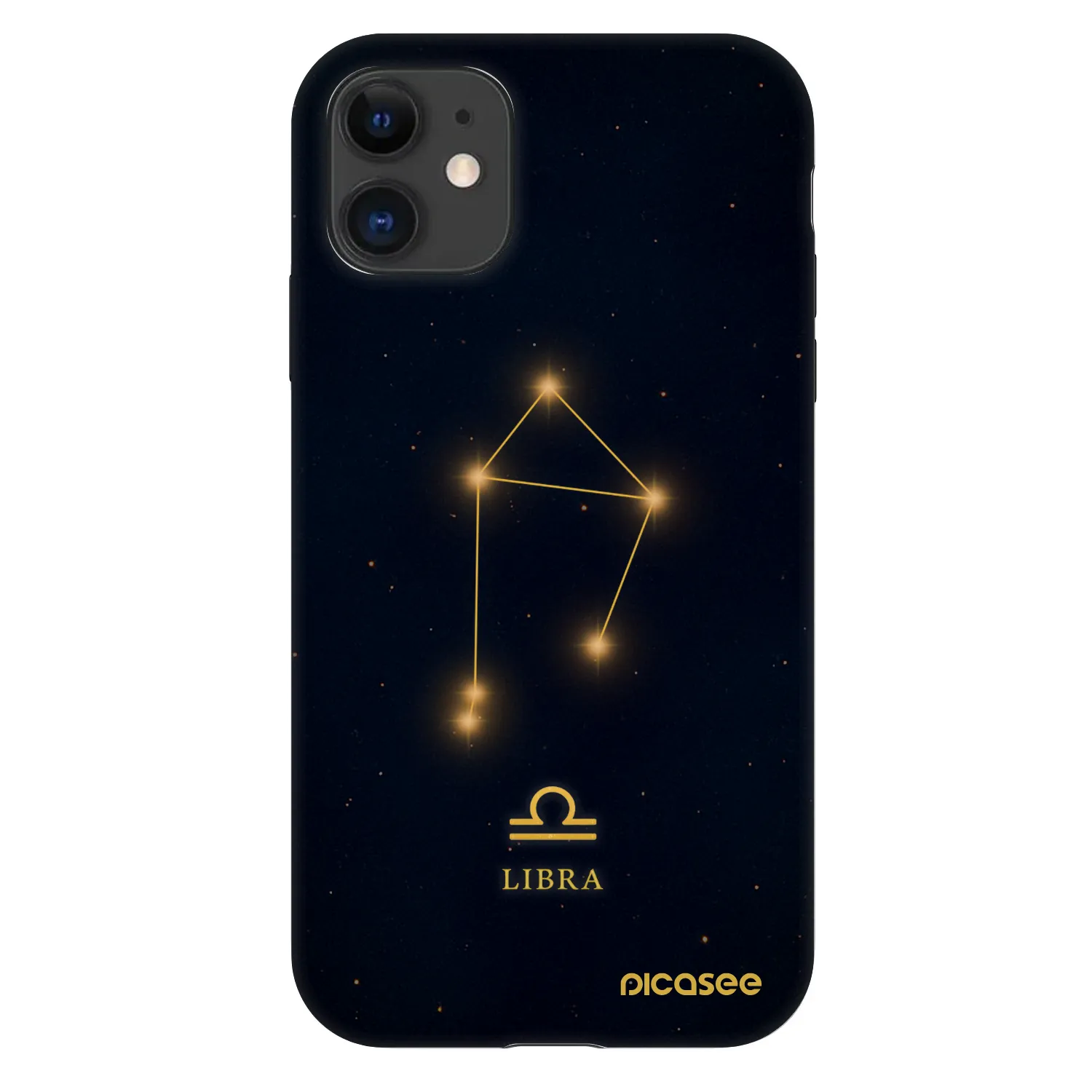 Picasee Fashion Case Apple iPhone 11 - LIBRA