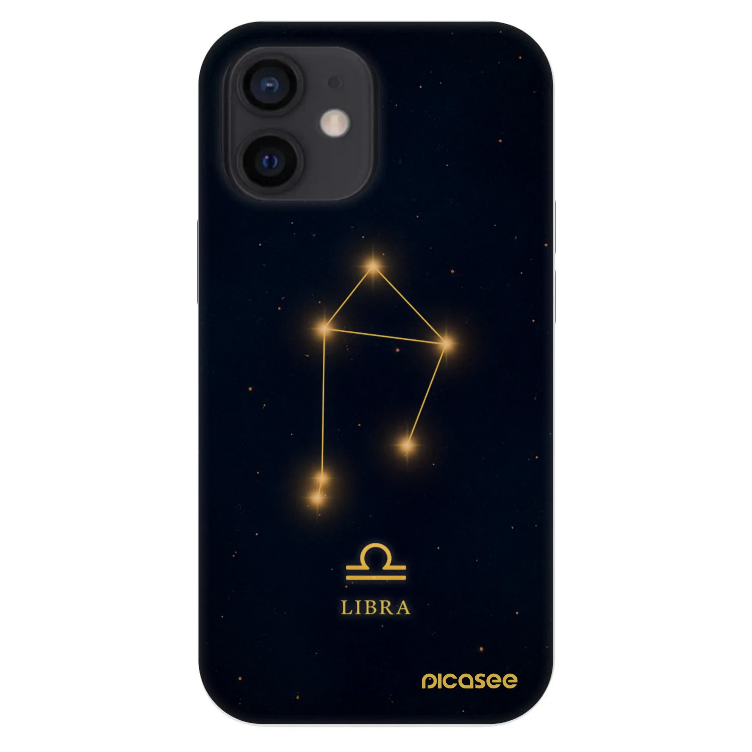 Picasee Fashion Case Apple iPhone 12 mini - LIBRA