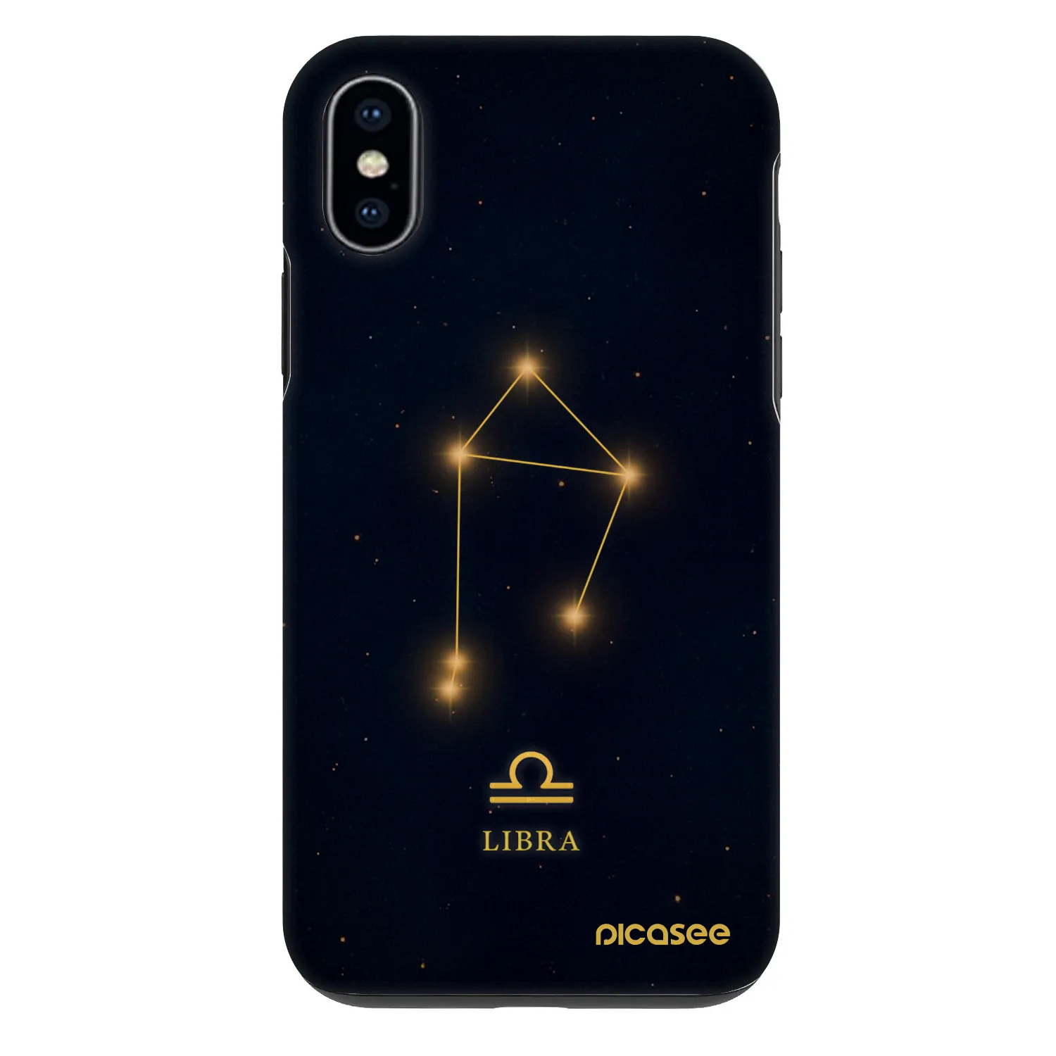 Picasee Fashion Case Apple iPhone X/XS - LIBRA