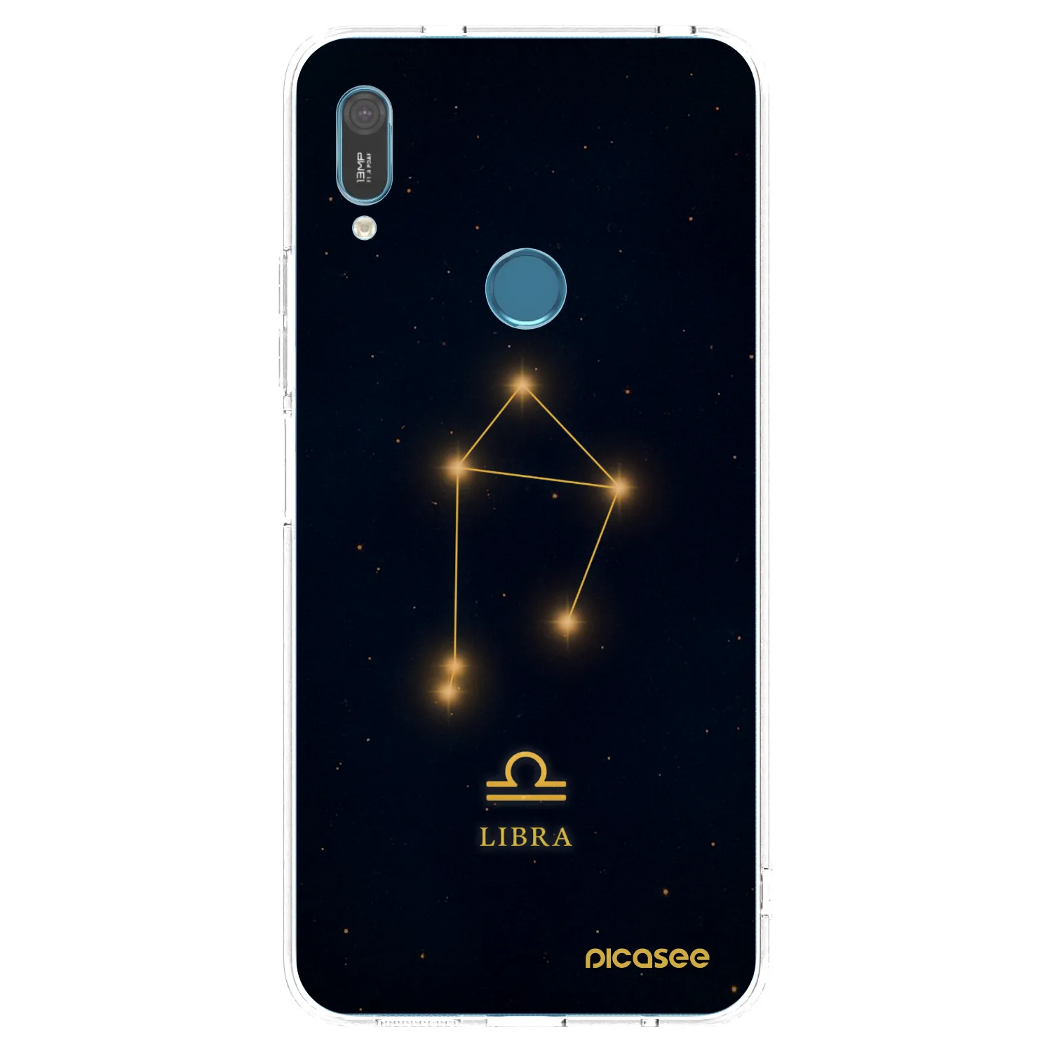 Picasee átlátszó szilikon tok az alábbi mobiltelefonokra Huawei Y6 2019 - LIBRA
