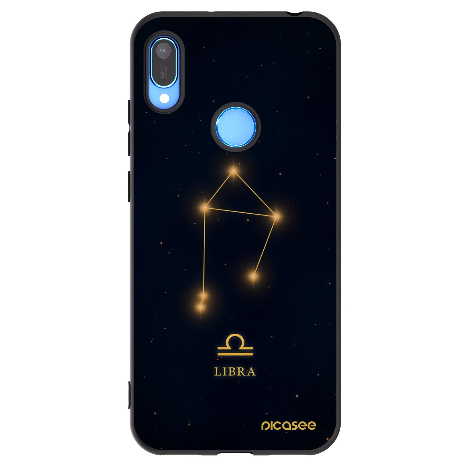 Picasee fekete szilikon tok az alábbi mobiltelefonokra Huawei Y6 2019 - LIBRA