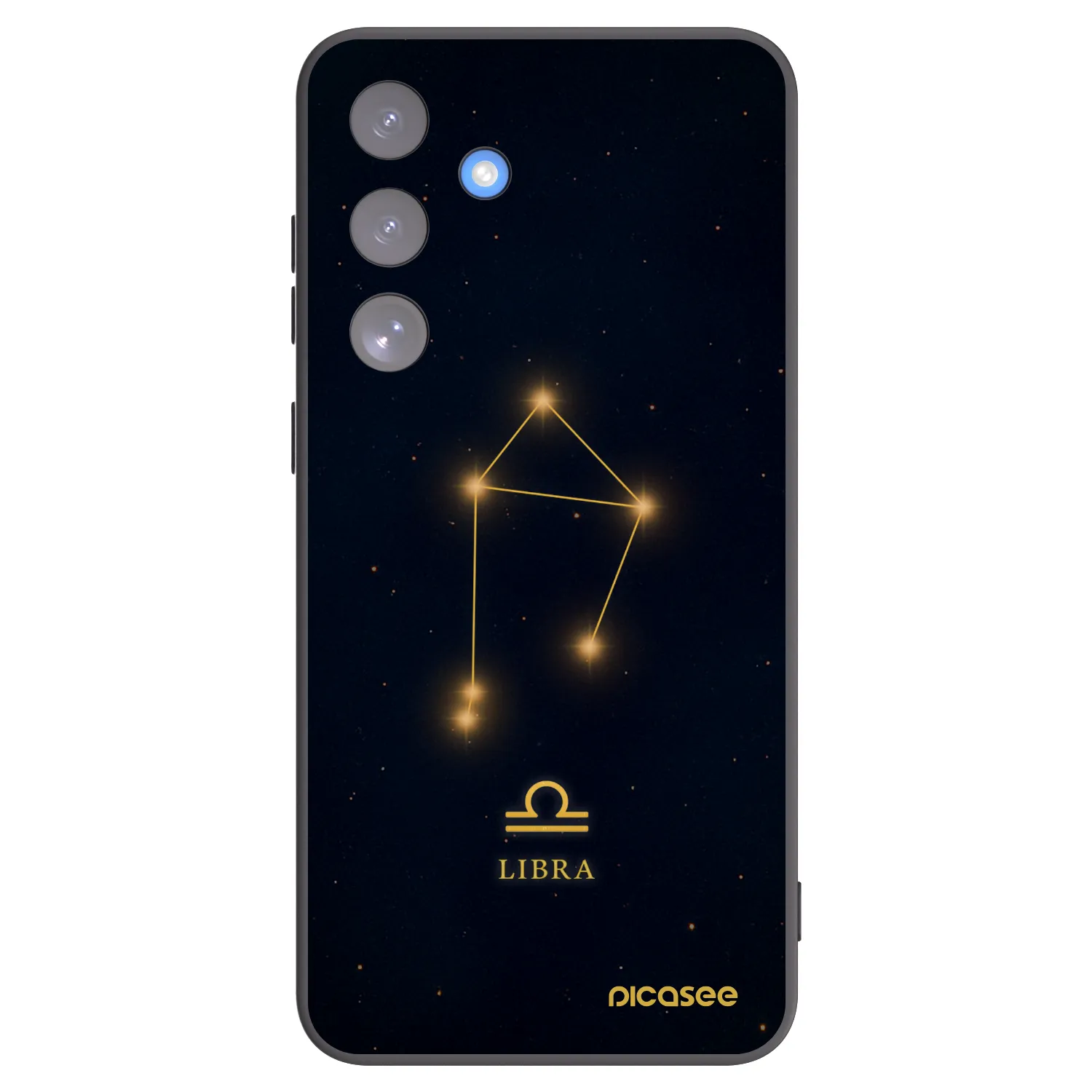 Picasee fekete szilikon tok az alábbi mobiltelefonokra Samsung Galaxy S25 FE 5G - LIBRA