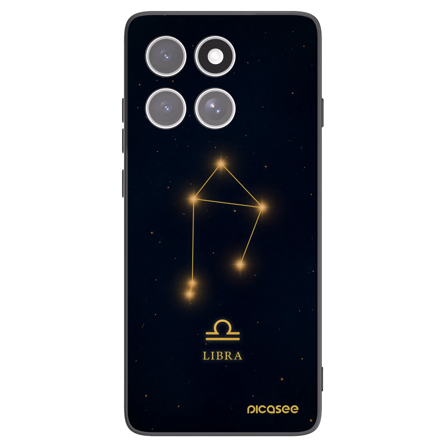 Picasee fekete szilikon tok az alábbi mobiltelefonokra Motorola Edge 60 Fusion - LIBRA
