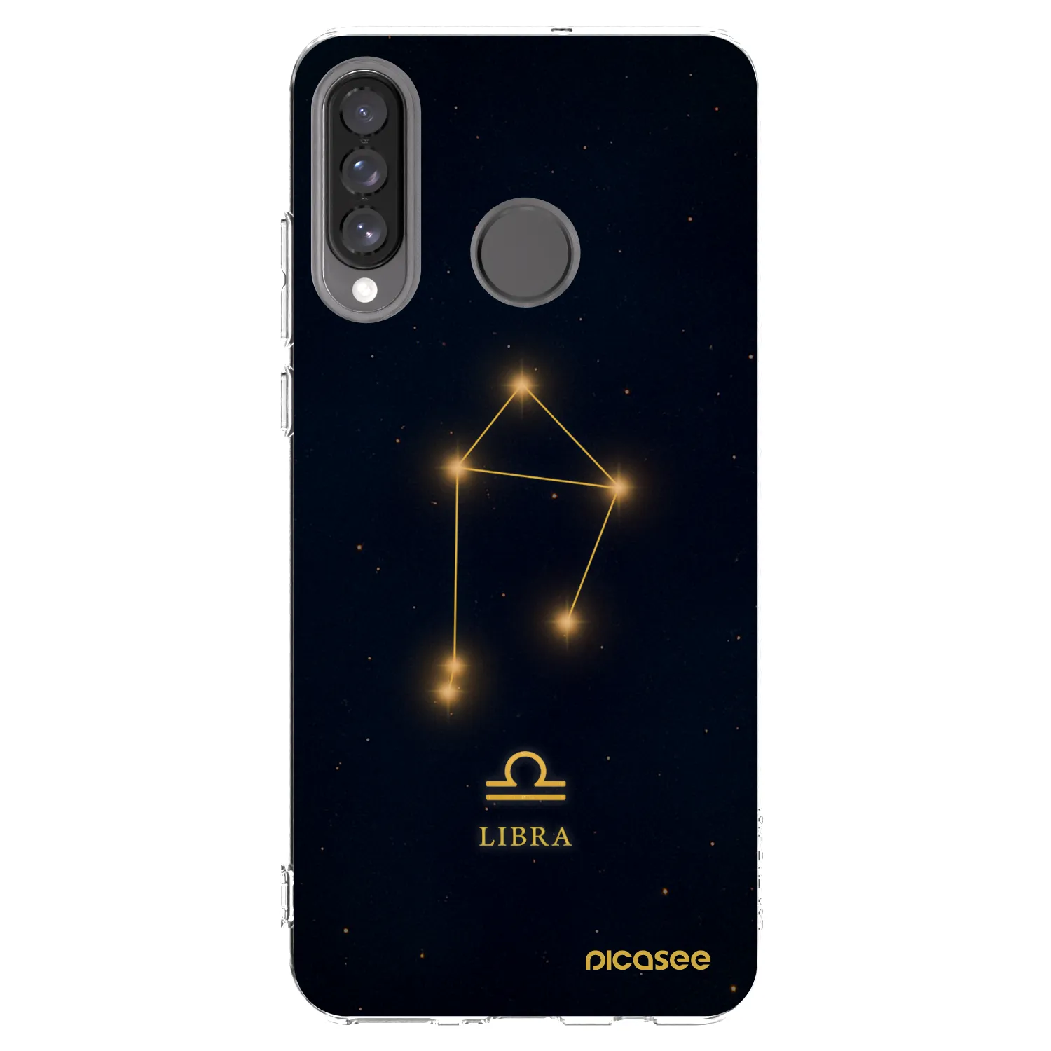 Picasee átlátszó szilikon tok az alábbi mobiltelefonokra Huawei P30 Lite - LIBRA