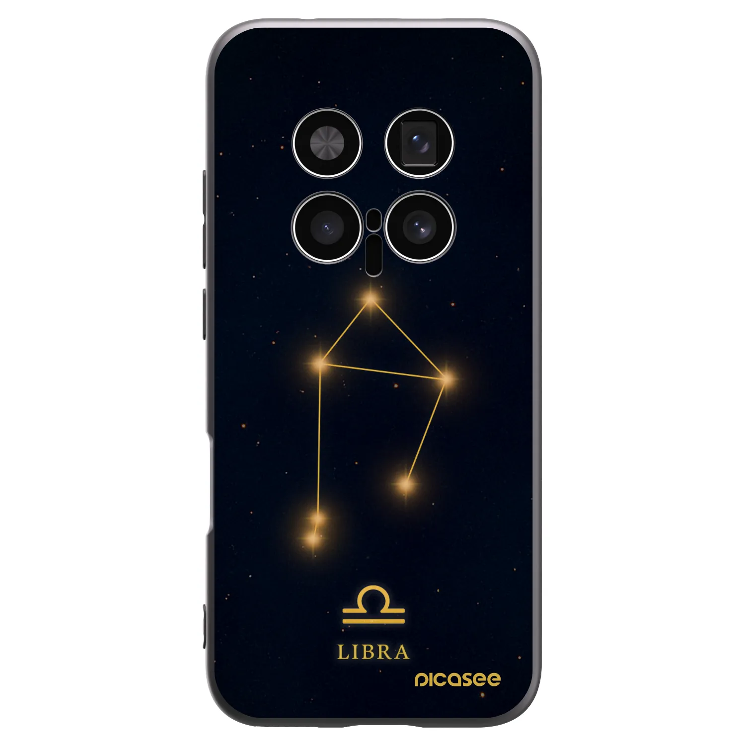 Picasee fekete szilikon tok az alábbi mobiltelefonokra Honor Magic8 Pro 5G - LIBRA