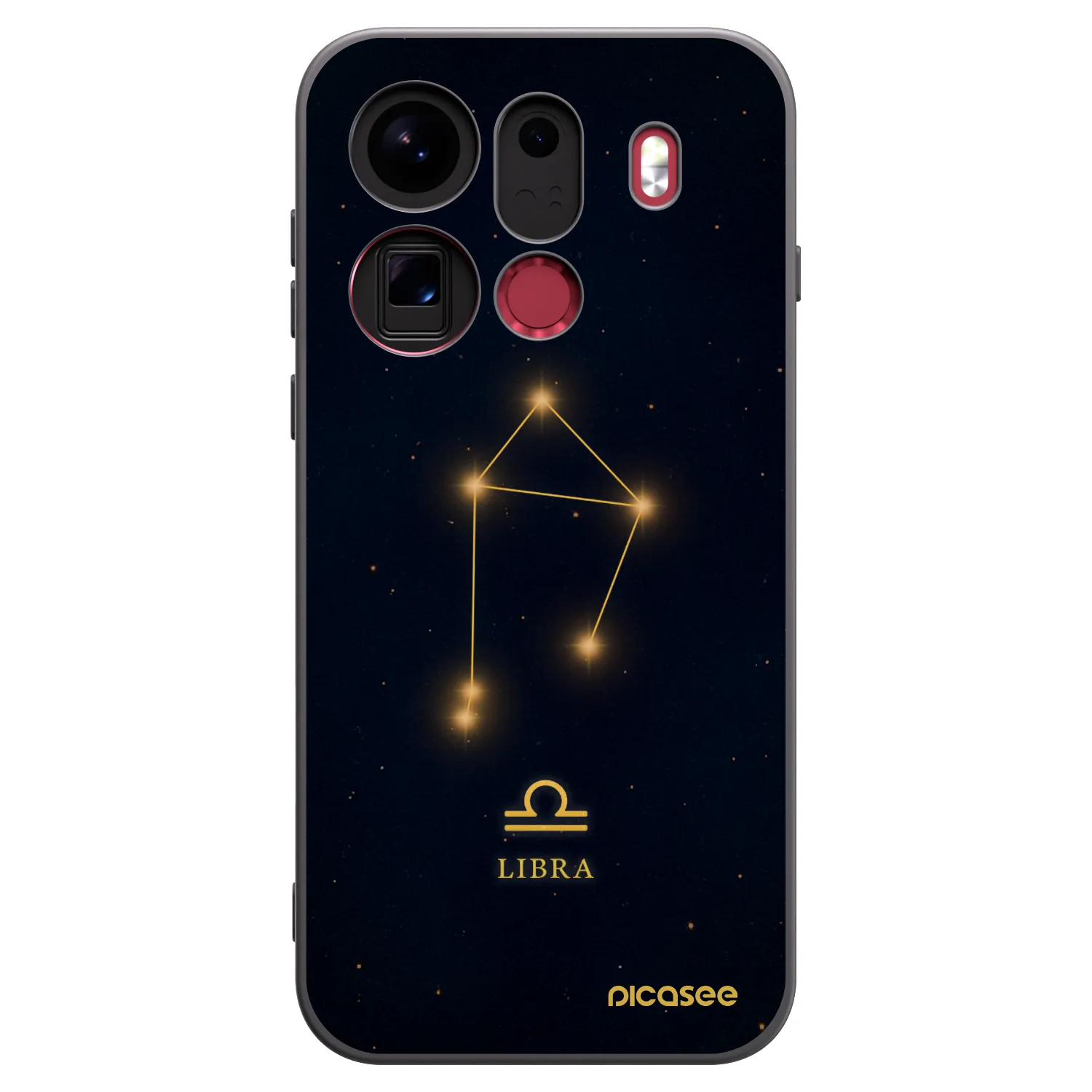 Picasee fekete szilikon tok az alábbi mobiltelefonokra OPPO Find X9 Pro - LIBRA