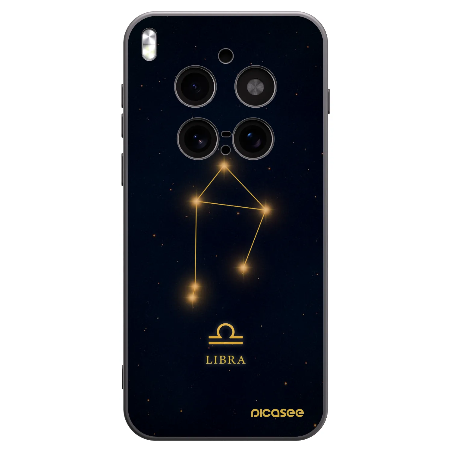Picasee fekete szilikon tok az alábbi mobiltelefonokra Vivo X300 Pro - LIBRA